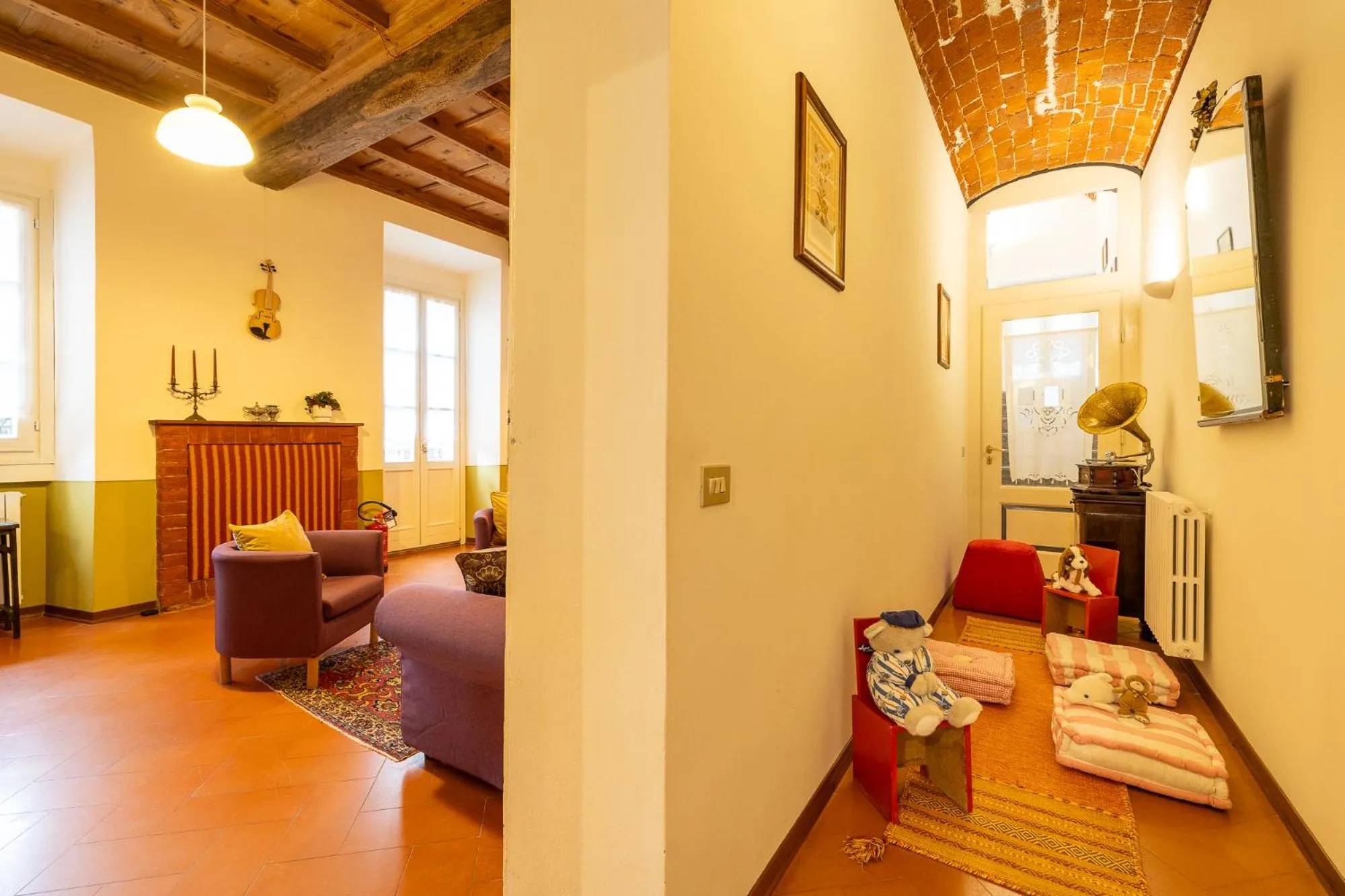 Living room in Antica Casa Balsari