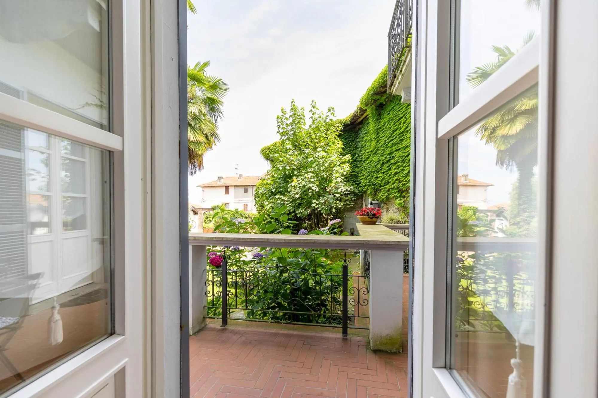 Balcony/Terrace in Antica Casa Balsari