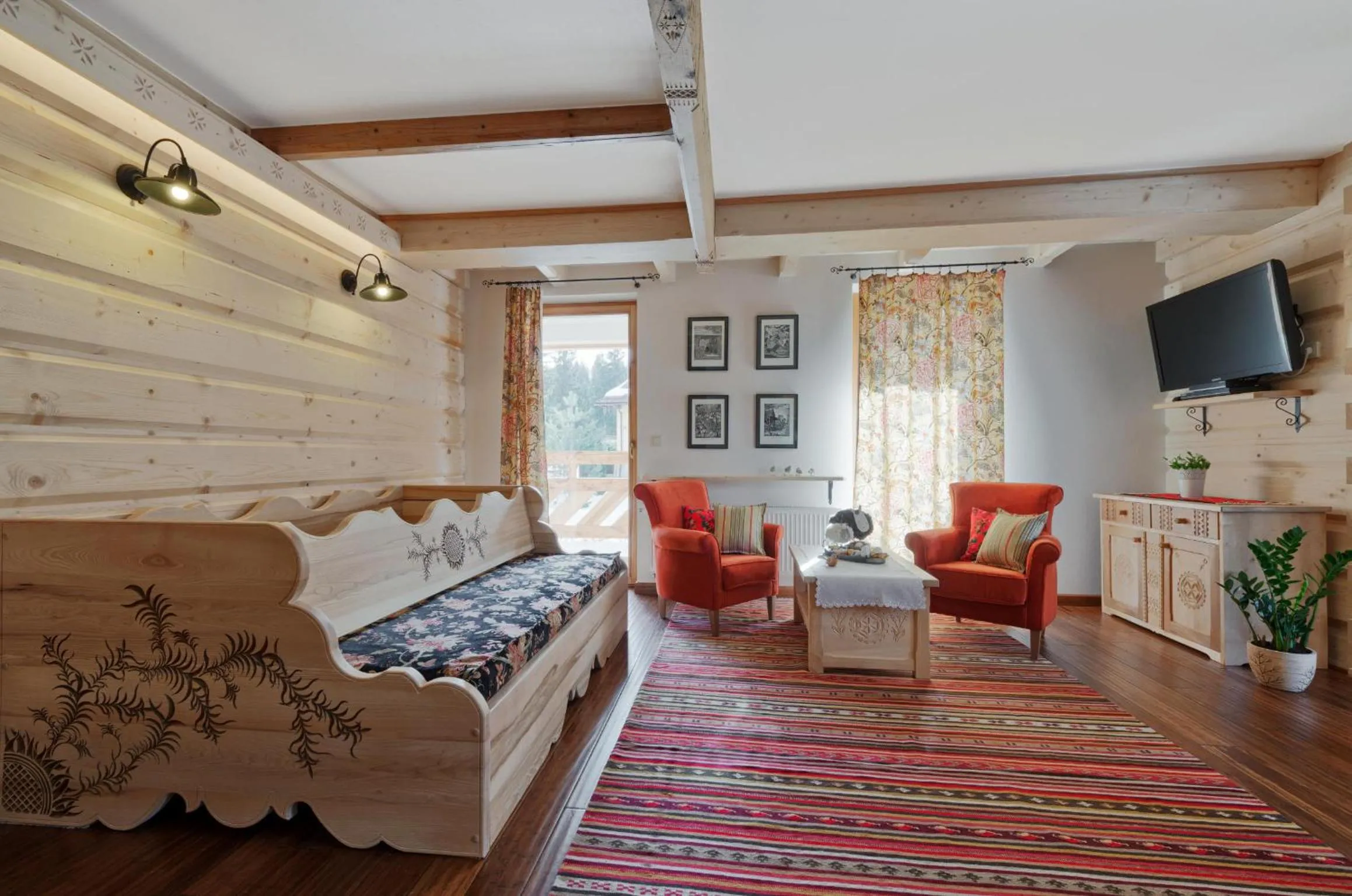 Living room in Willa Tatiana Lux