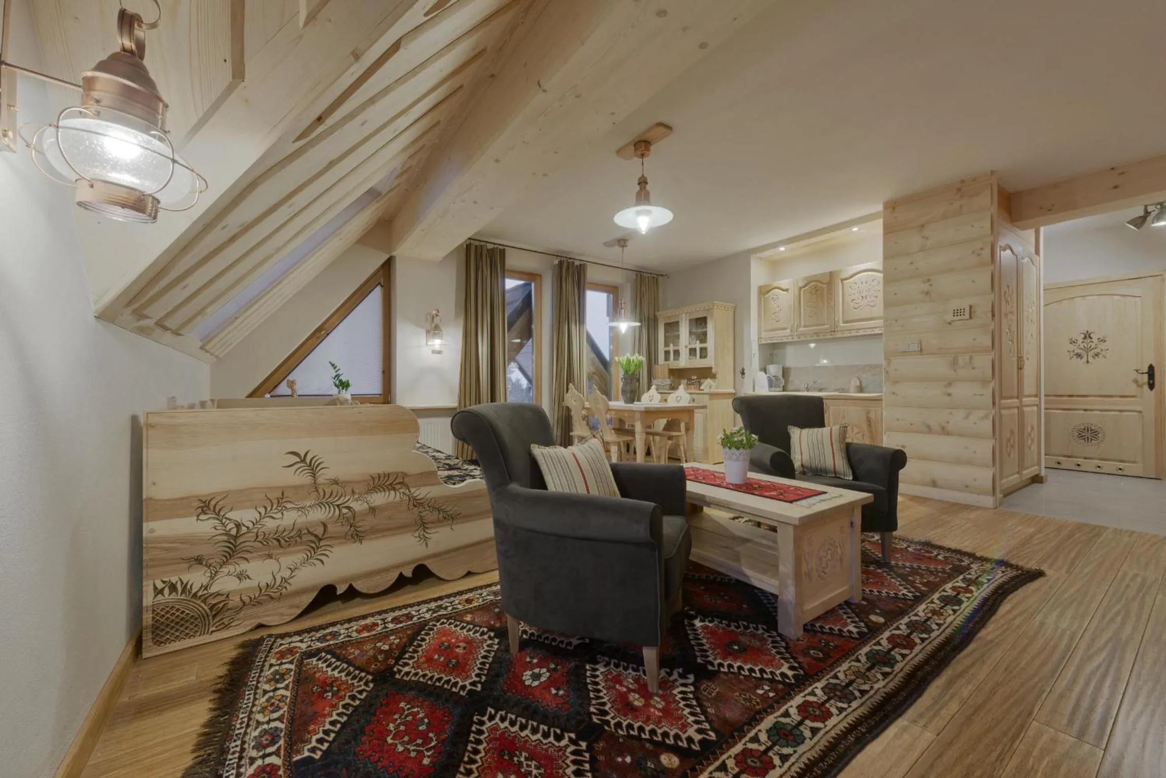 Living room in Willa Tatiana Lux