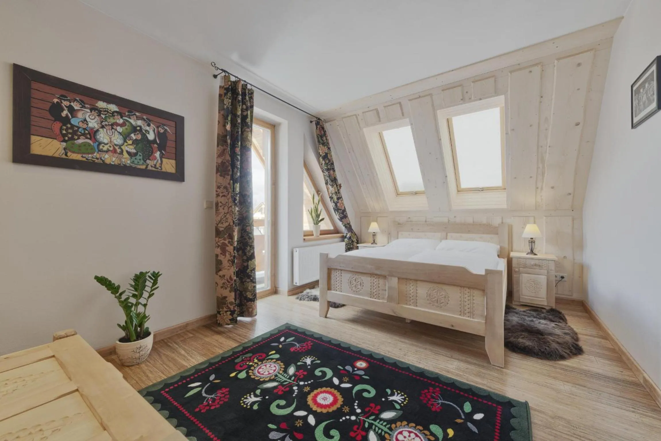 Bedroom, Bed in Willa Tatiana Lux