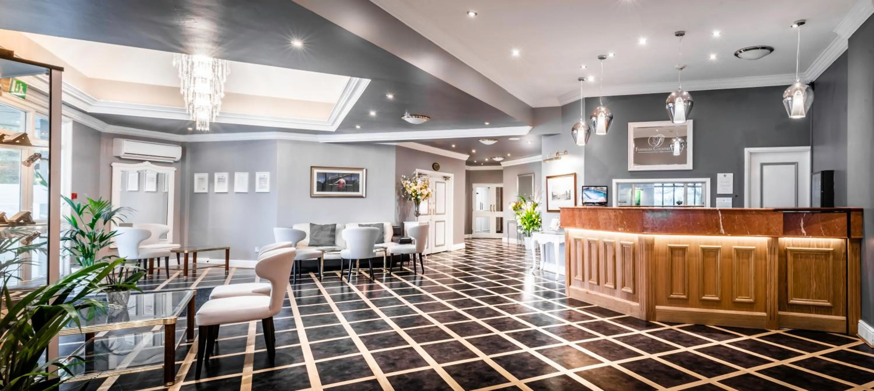 Lobby or reception in Foxfields Country Hotel