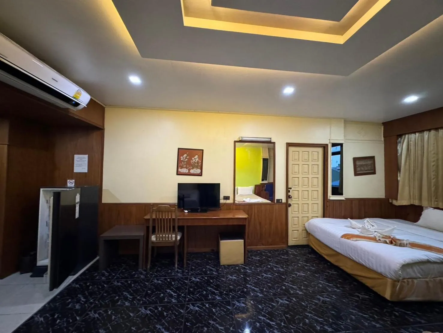 Bed in MrMac's Place