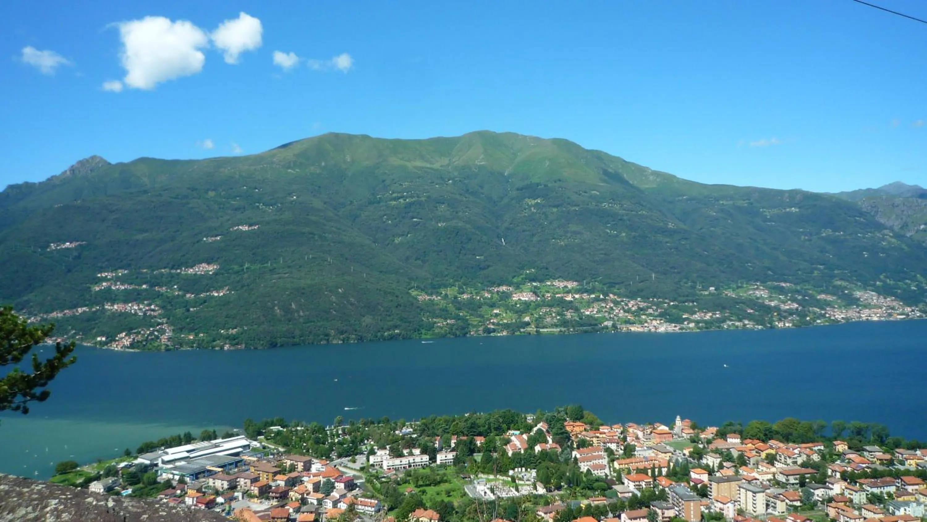 Bird's eye view in Il girasole