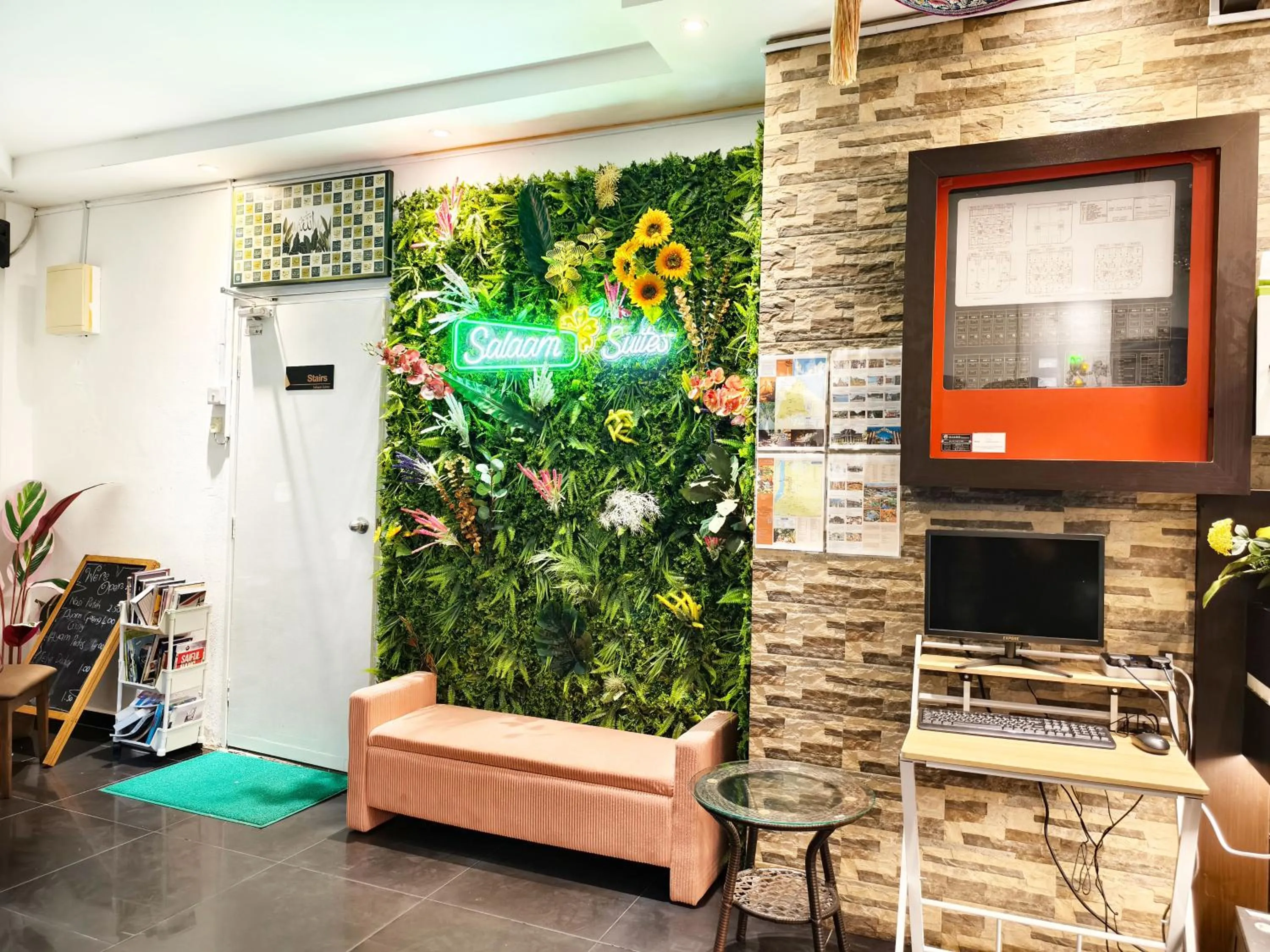 Lobby or reception in Salaam Suites Hotel