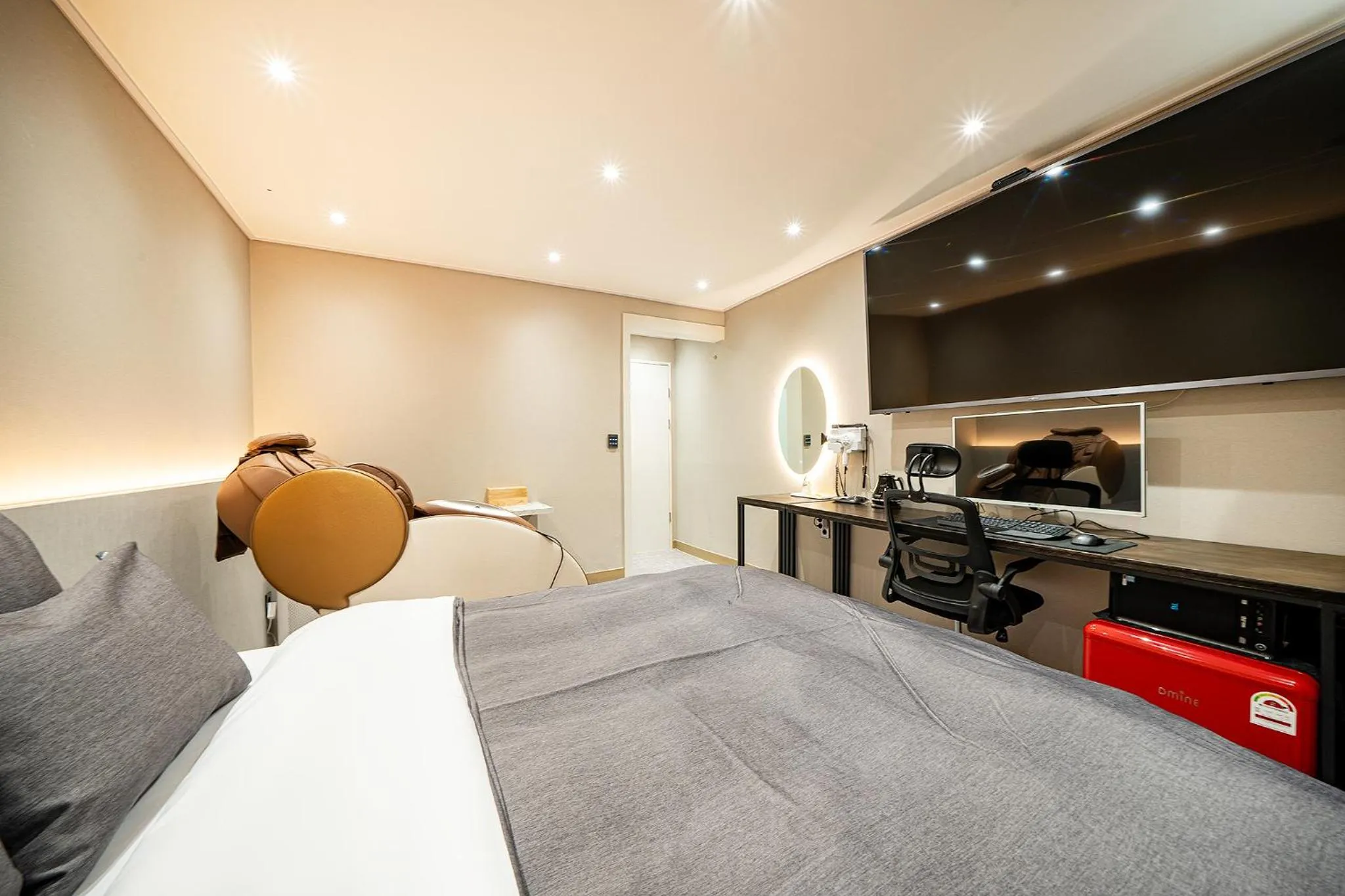 Bed in Hey Gunsan Hotel