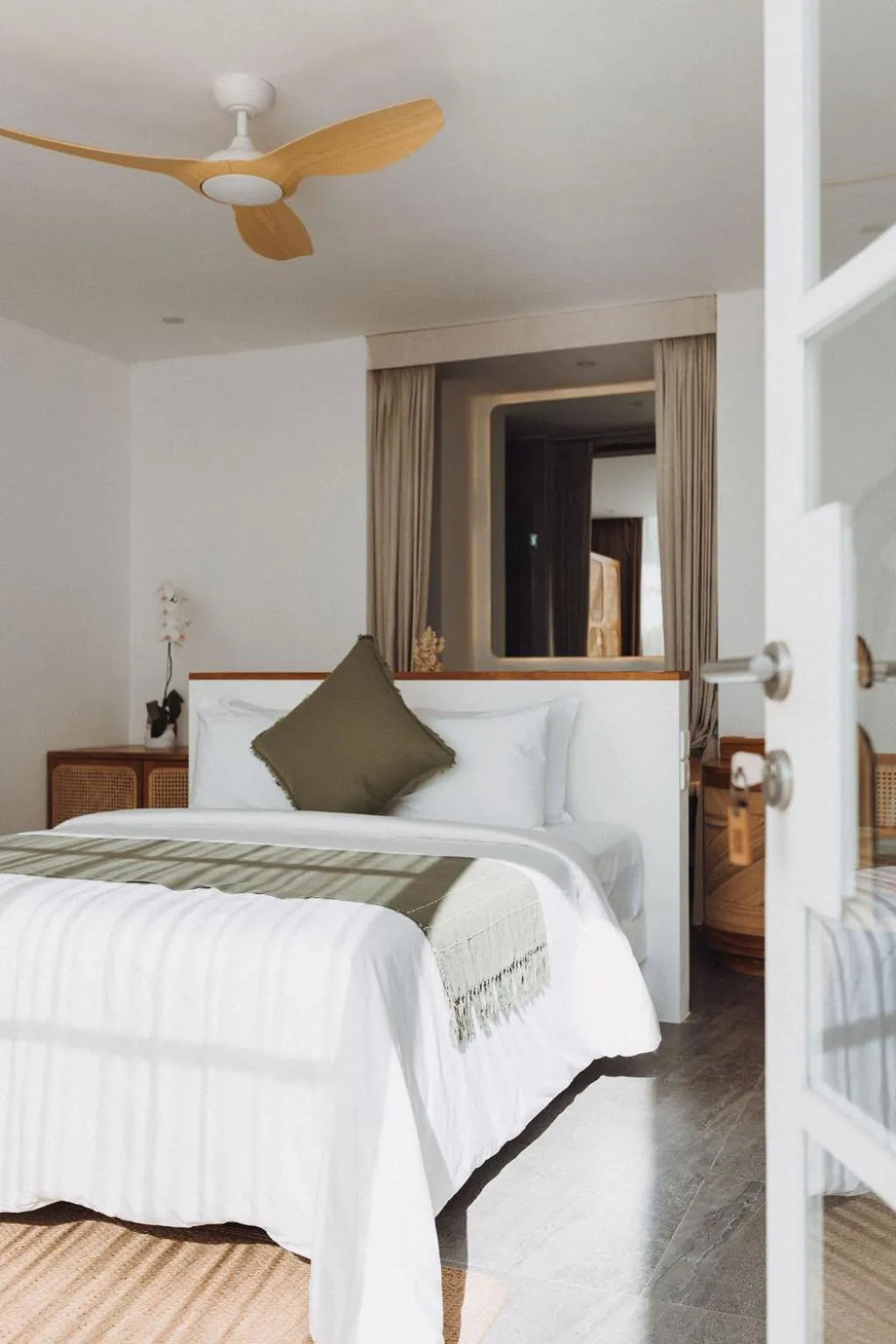 Bathroom, Bed in Mantra Wellness Center