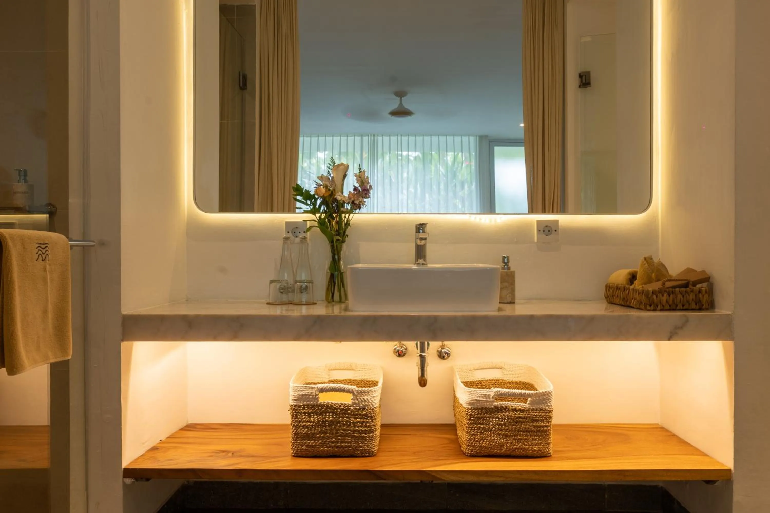 Bathroom in Mantra Wellness Center
