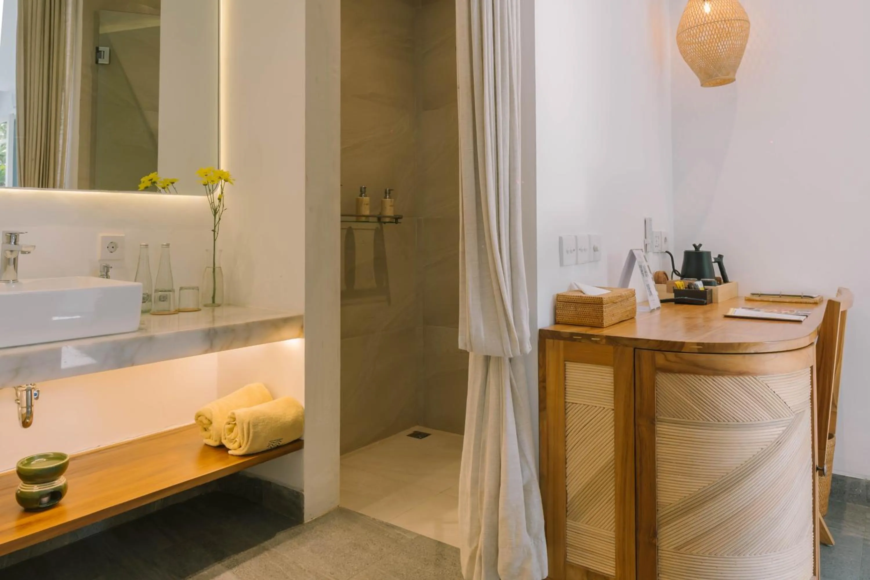 Bathroom in Mantra Wellness Center