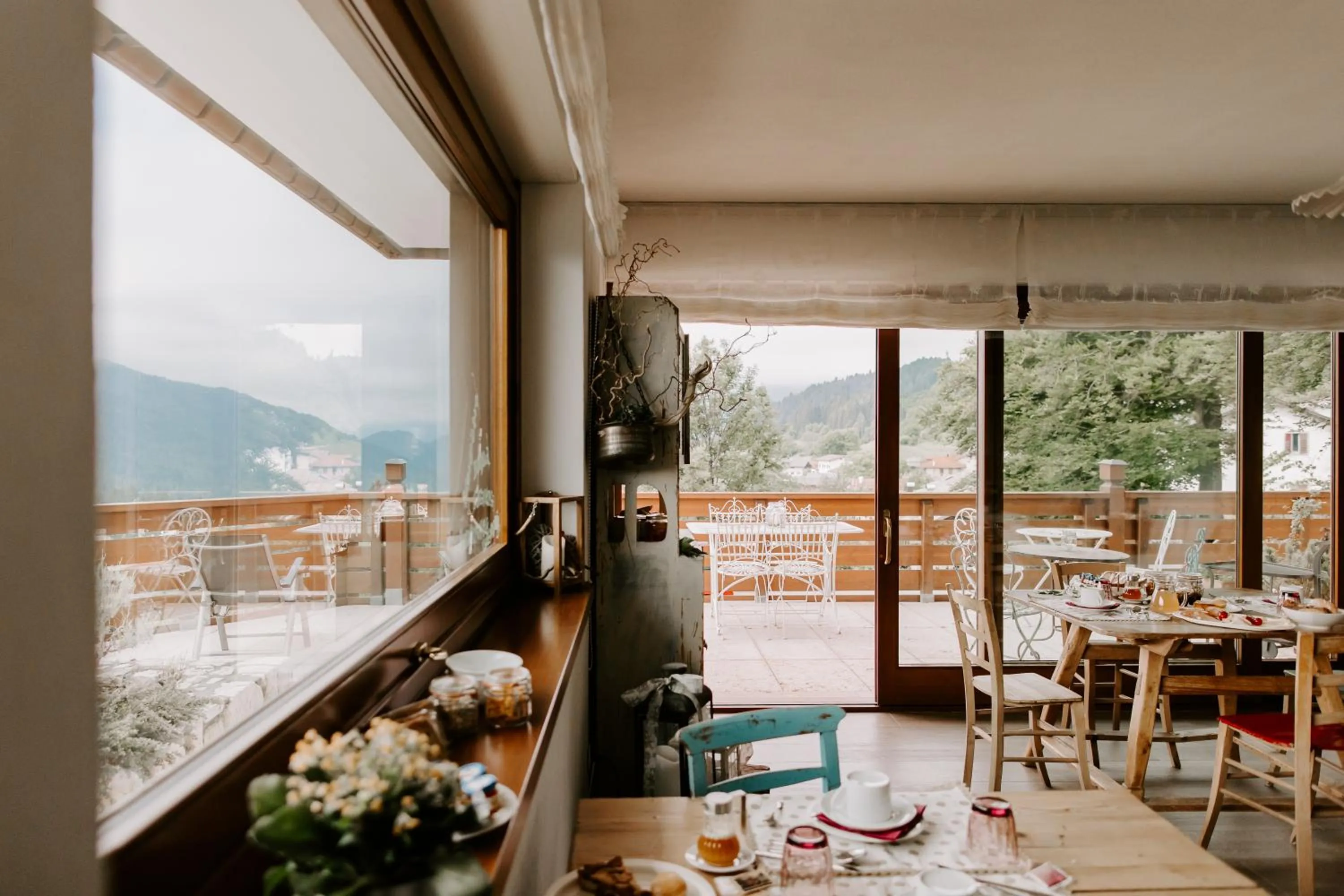 Patio in Fra Rose e Mughi