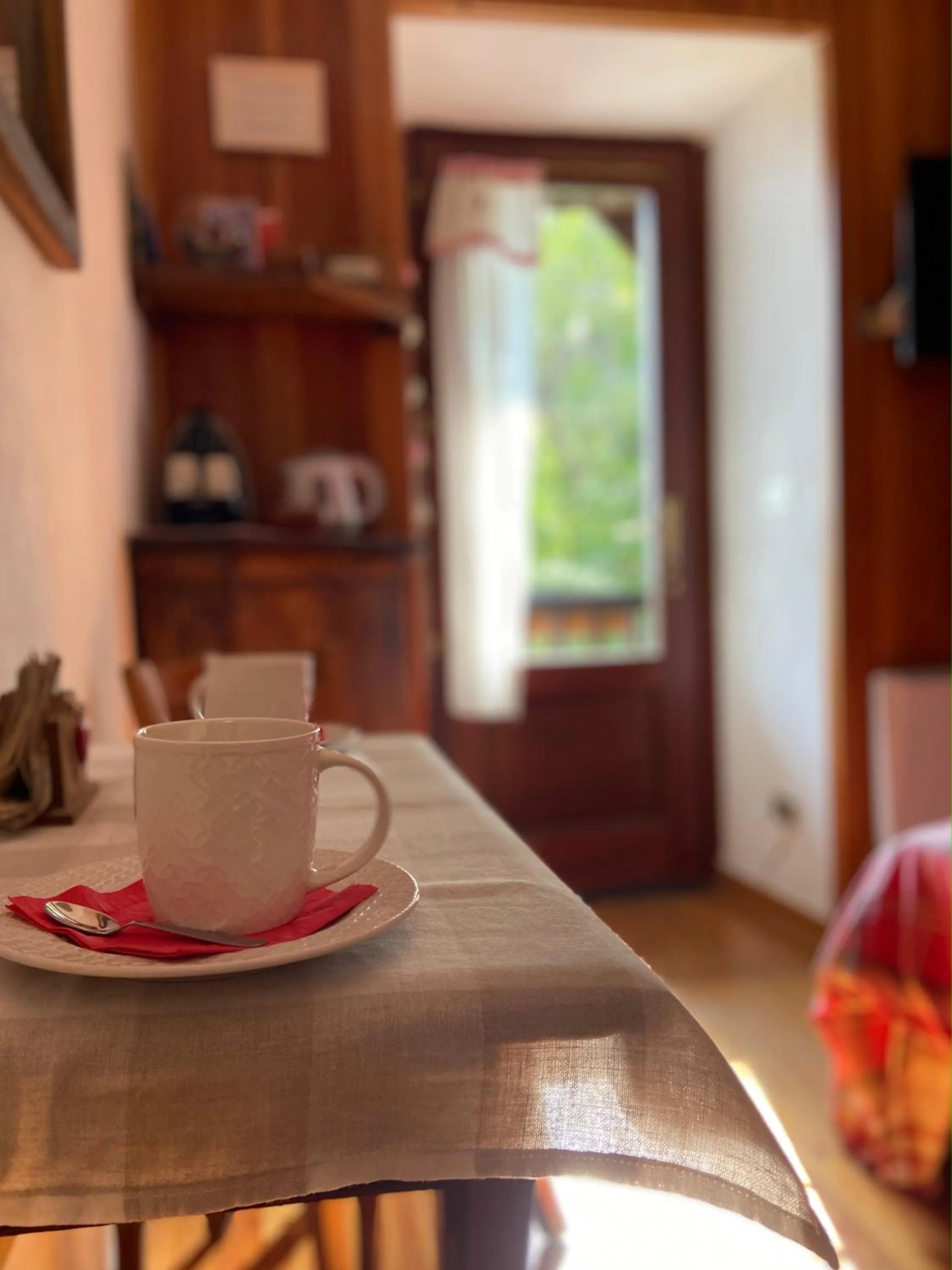 Dining area in B&B Marcellina