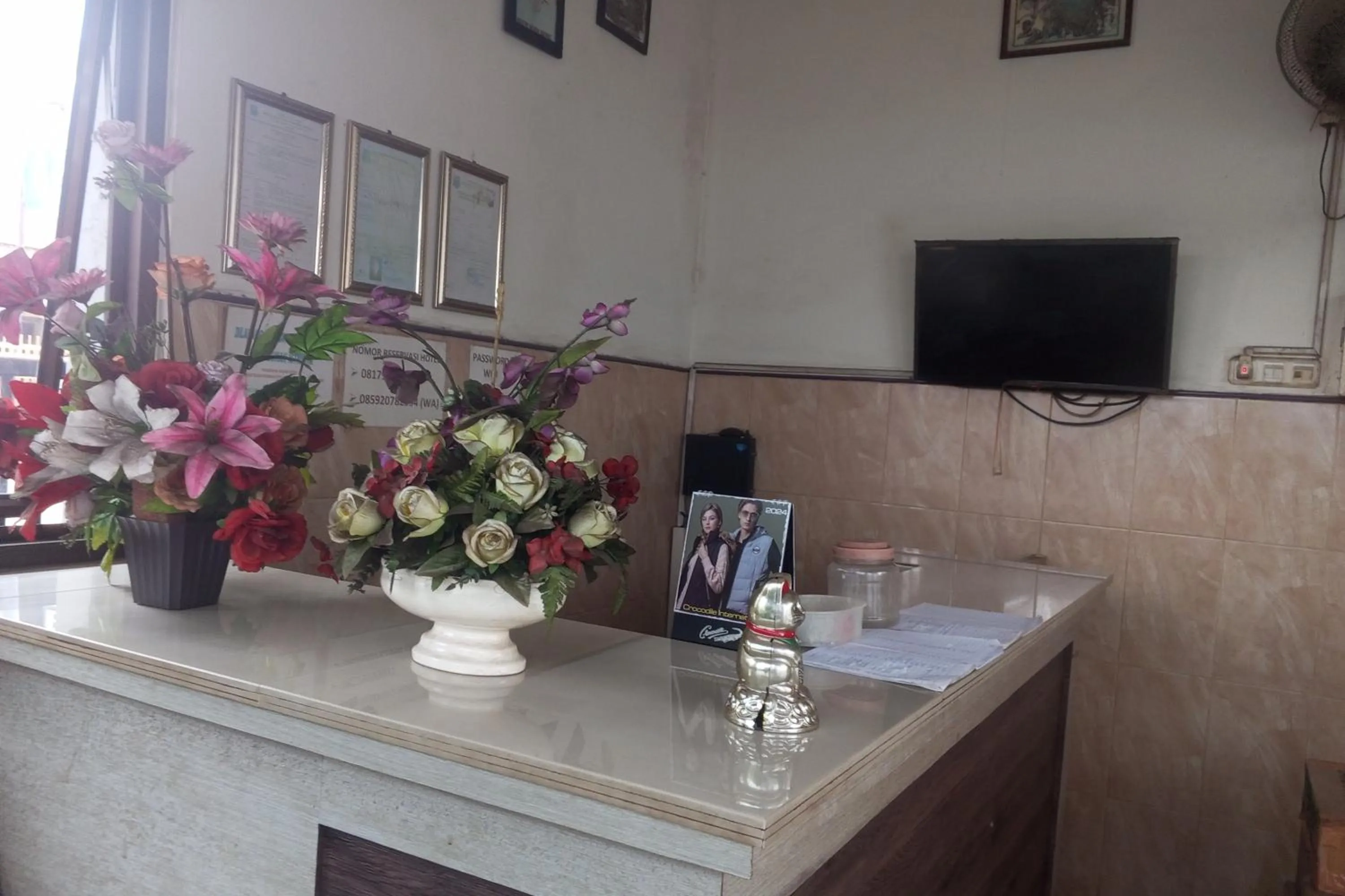 Lobby or reception in Hotel Orchid Syariah