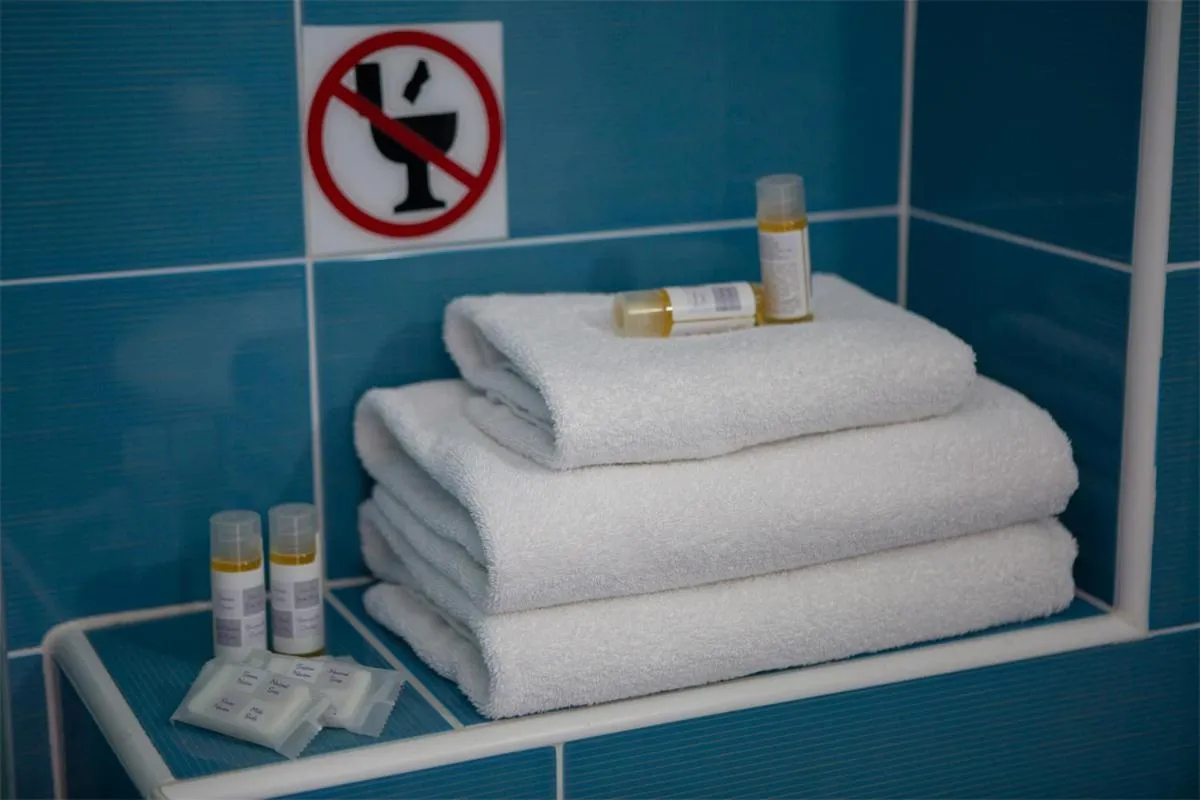 towels in Menes Hotel
