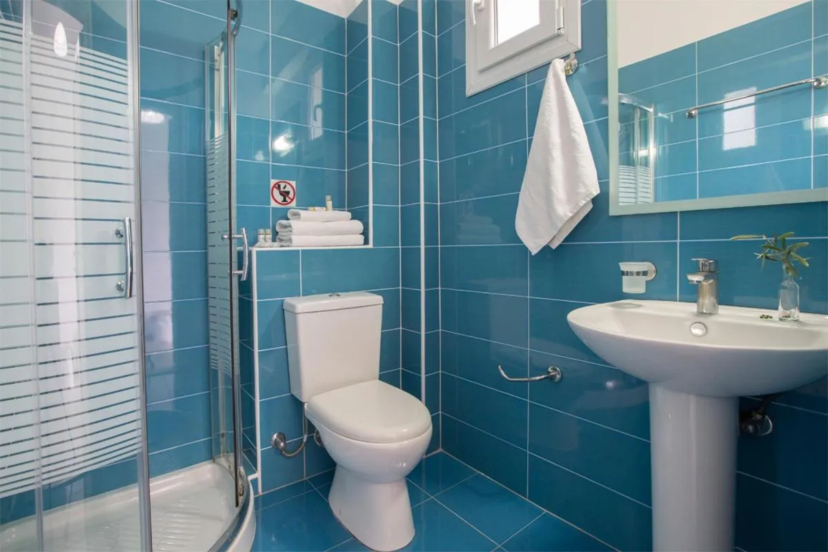 Shower in Menes Hotel