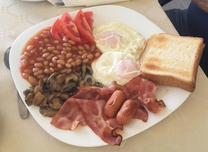 Food close-up in Mouikis Sun Village