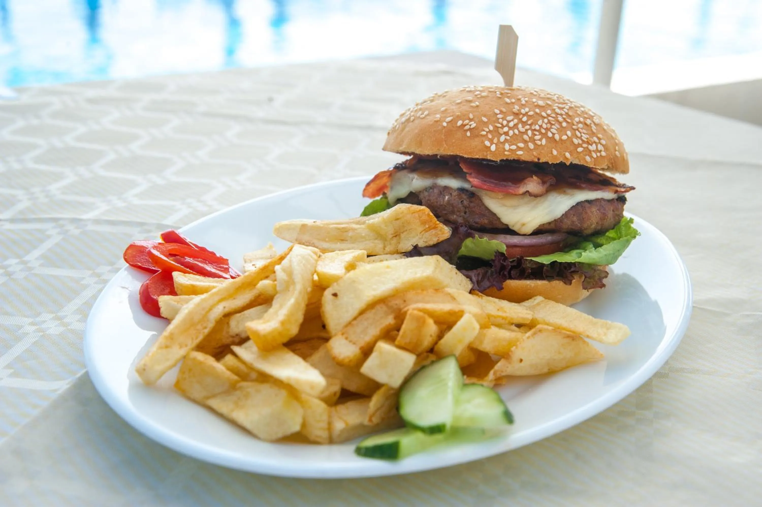 Food close-up in Mouikis Sun Village