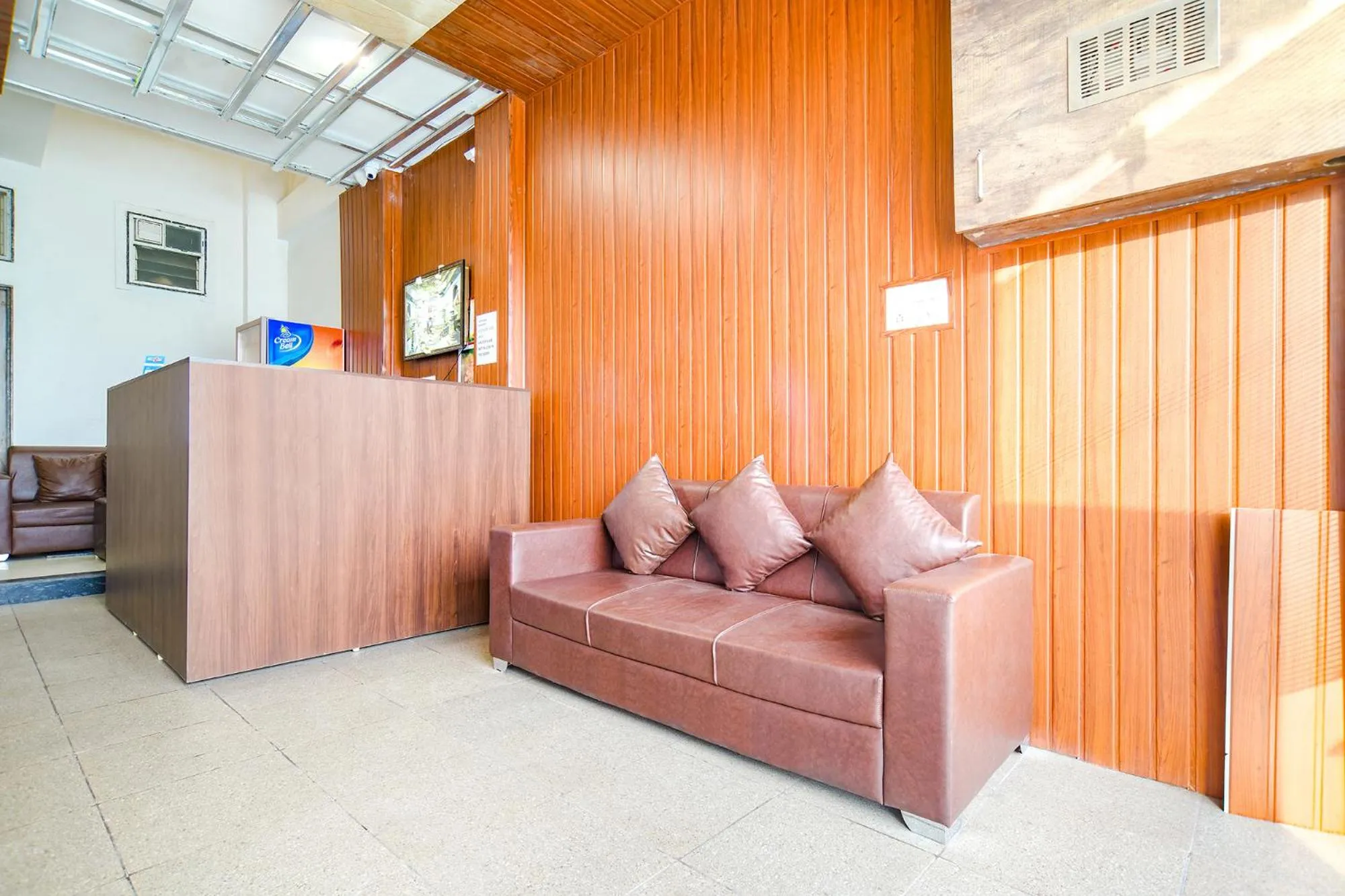 Lobby or reception in FabHotel Sage Residency