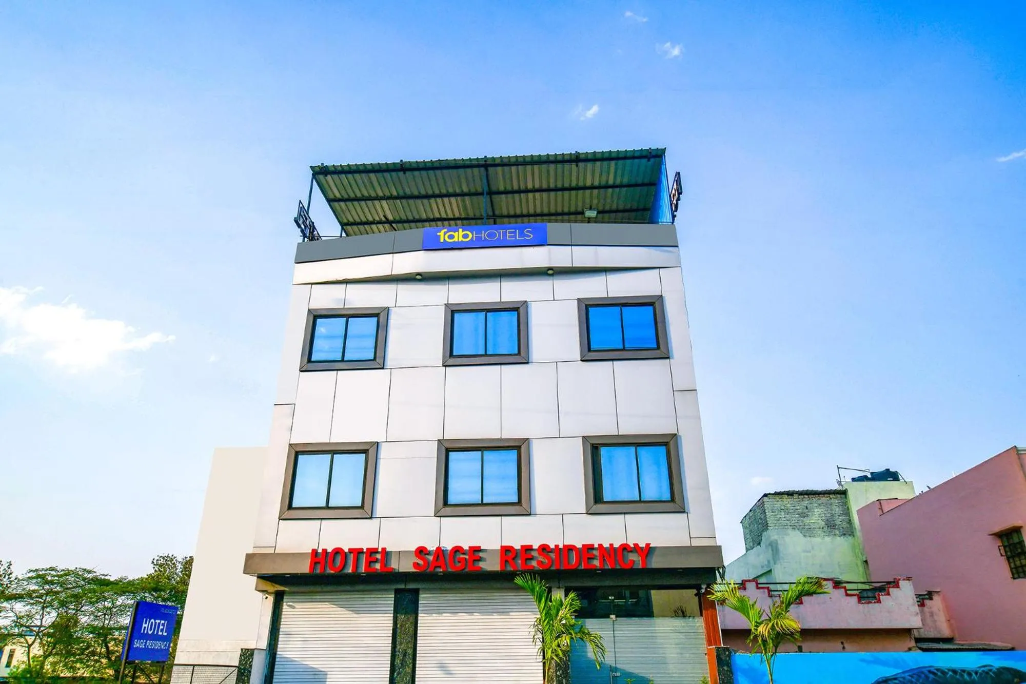 Property building in FabHotel Sage Residency
