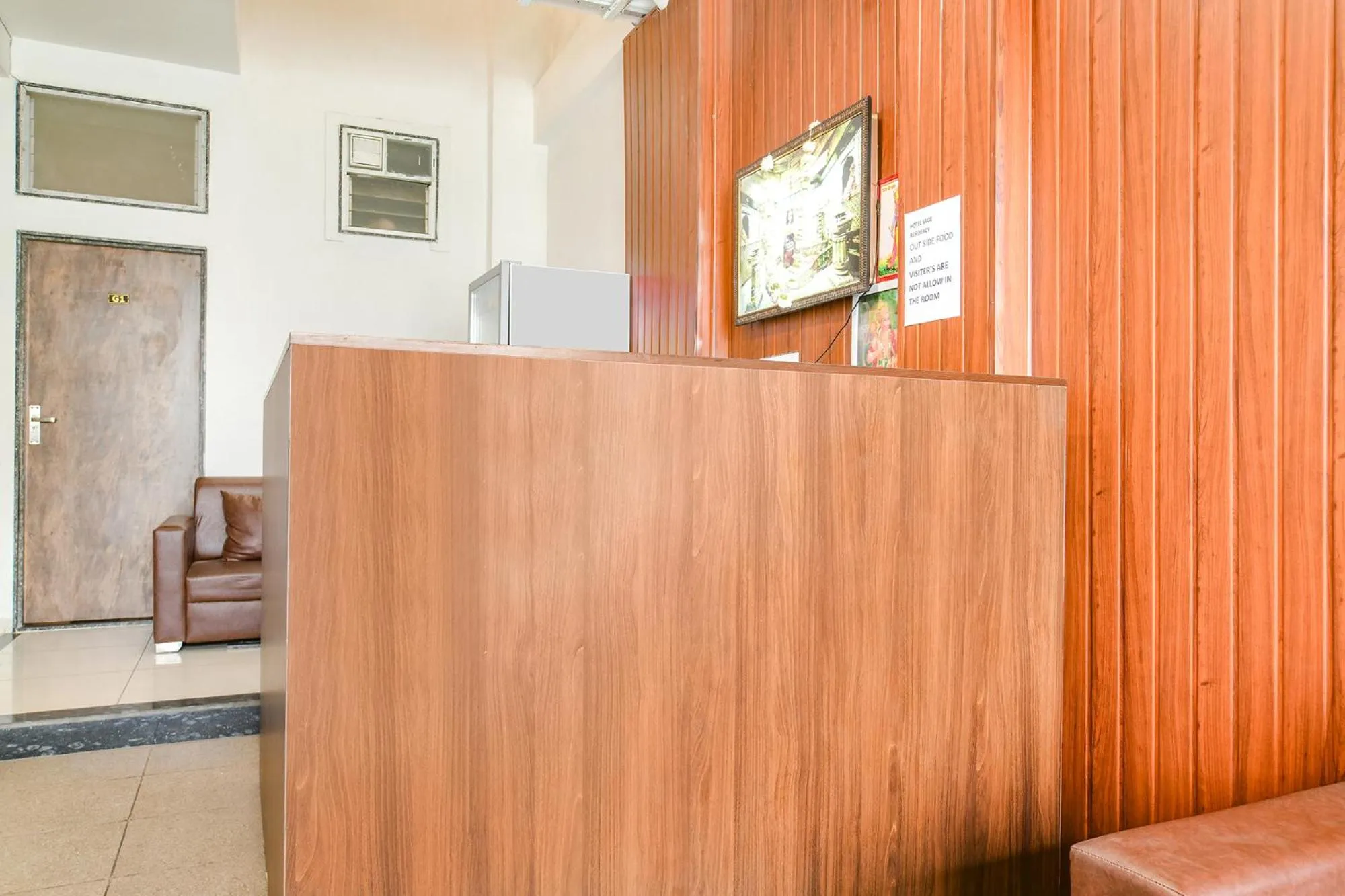 Facade/entrance in FabHotel Sage Residency