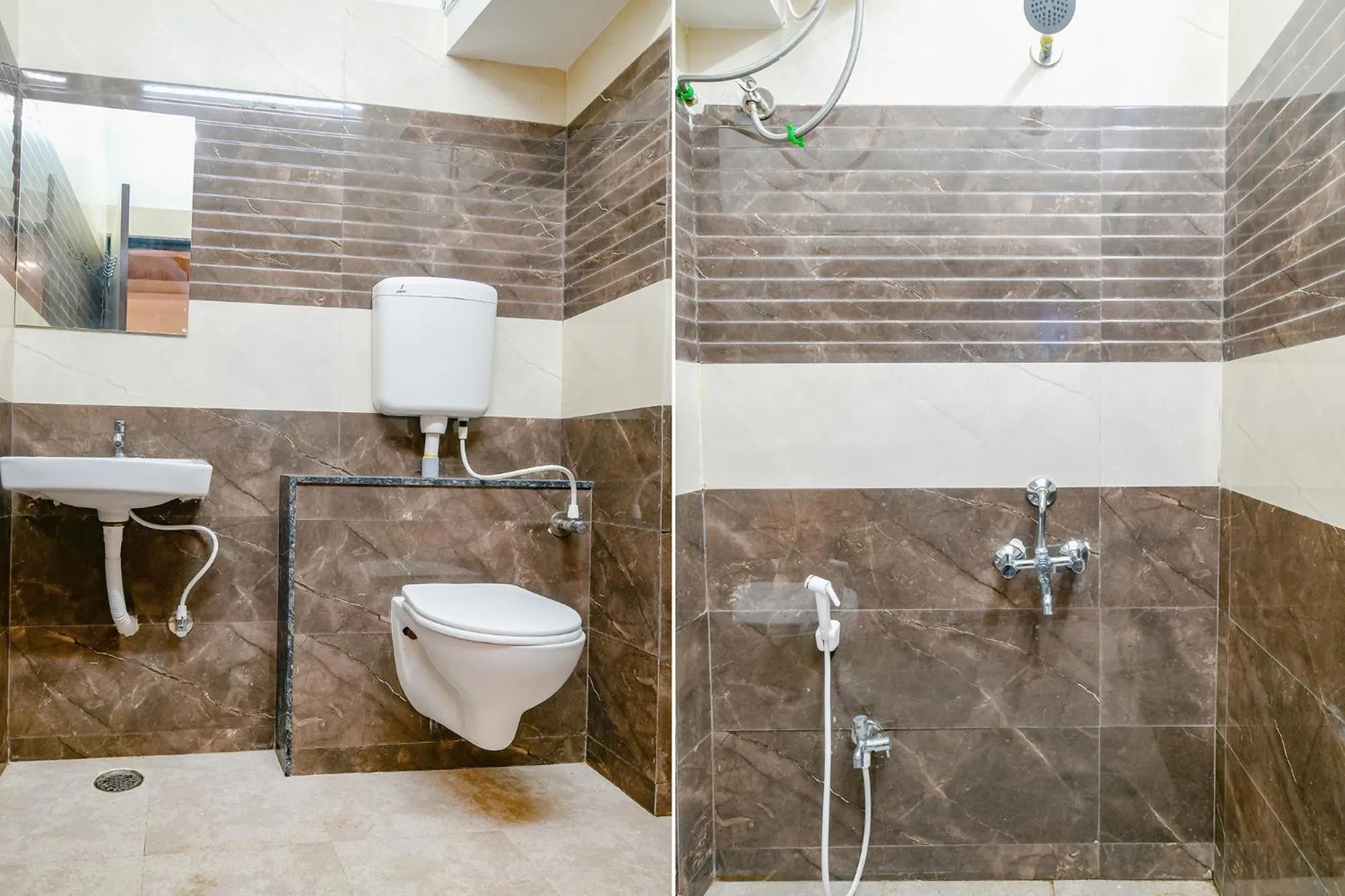 Bathroom in FabHotel Sage Residency