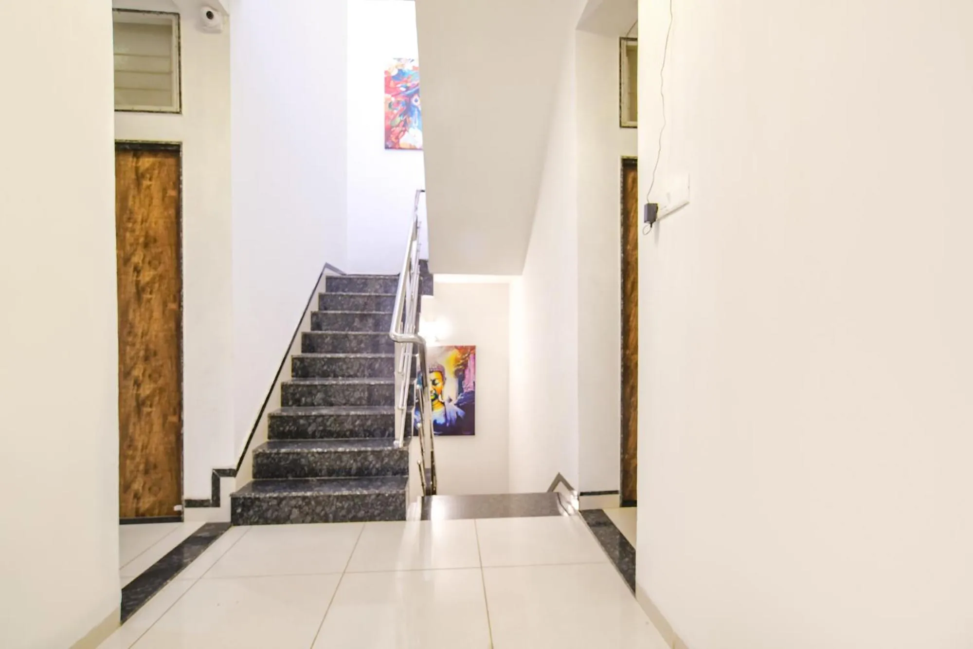 Lobby or reception in FabHotel Sage Residency