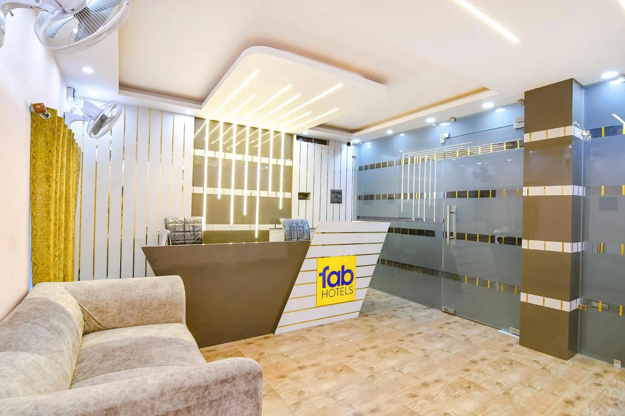 Lobby or reception in FabHotel D Park