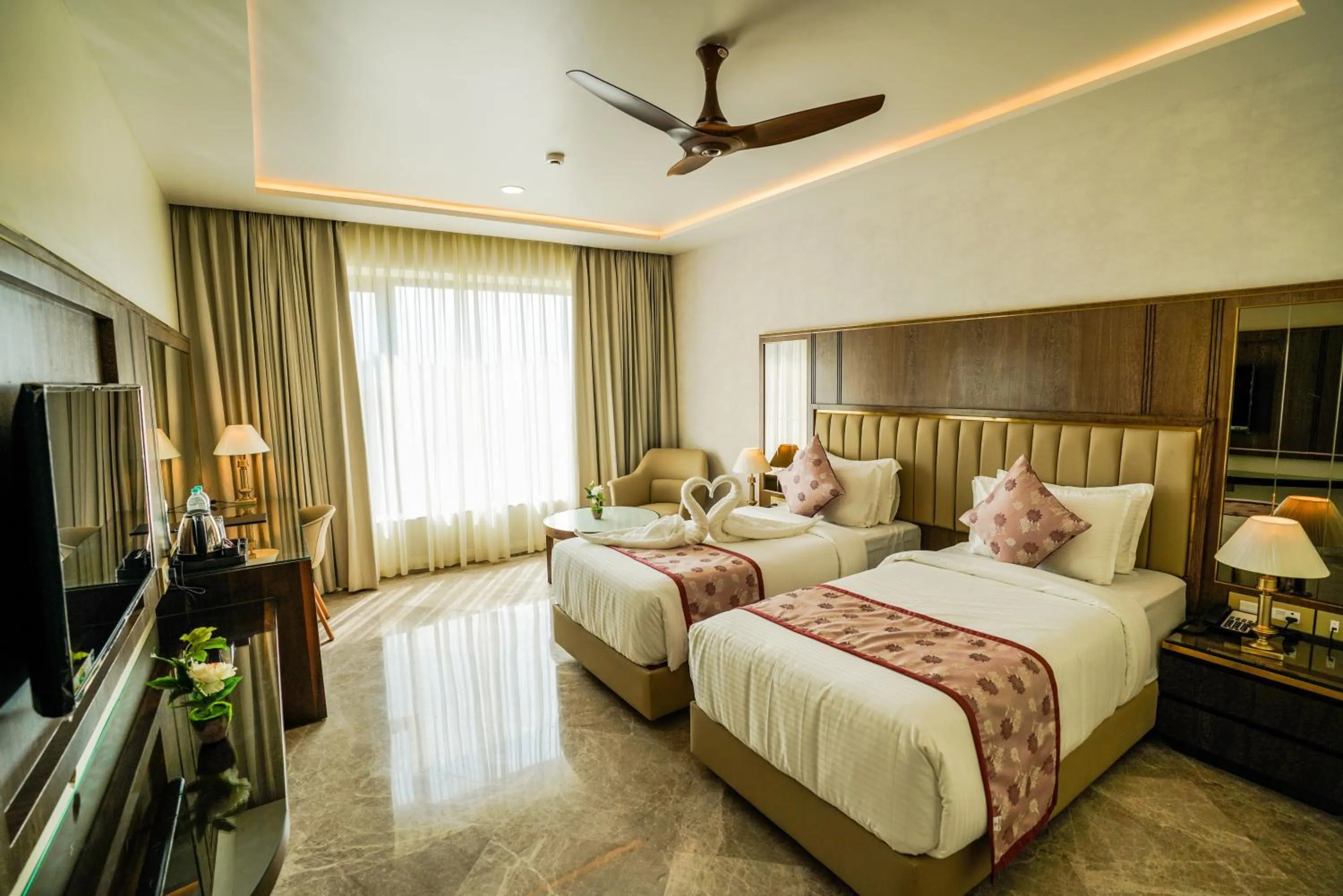 Photo of the whole room, Bed in UVA MANISH