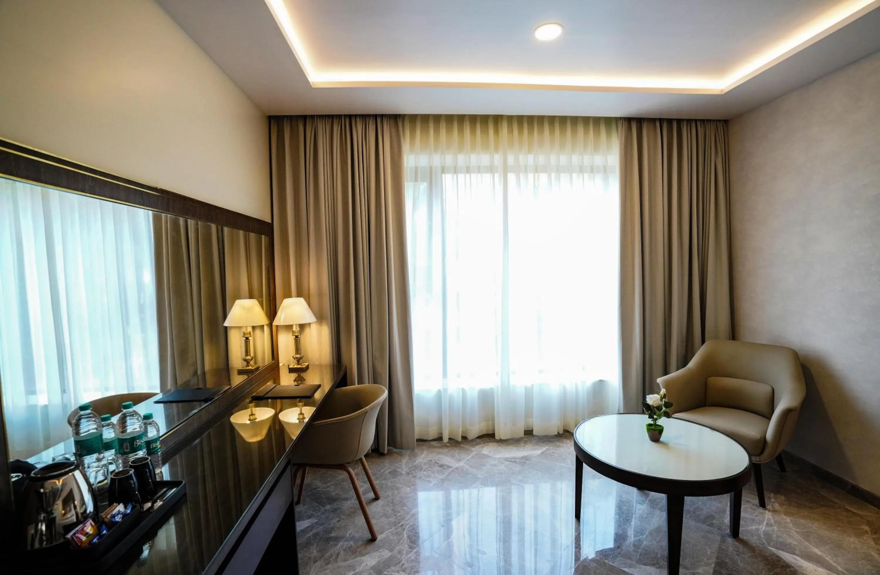 Seating area in UVA MANISH