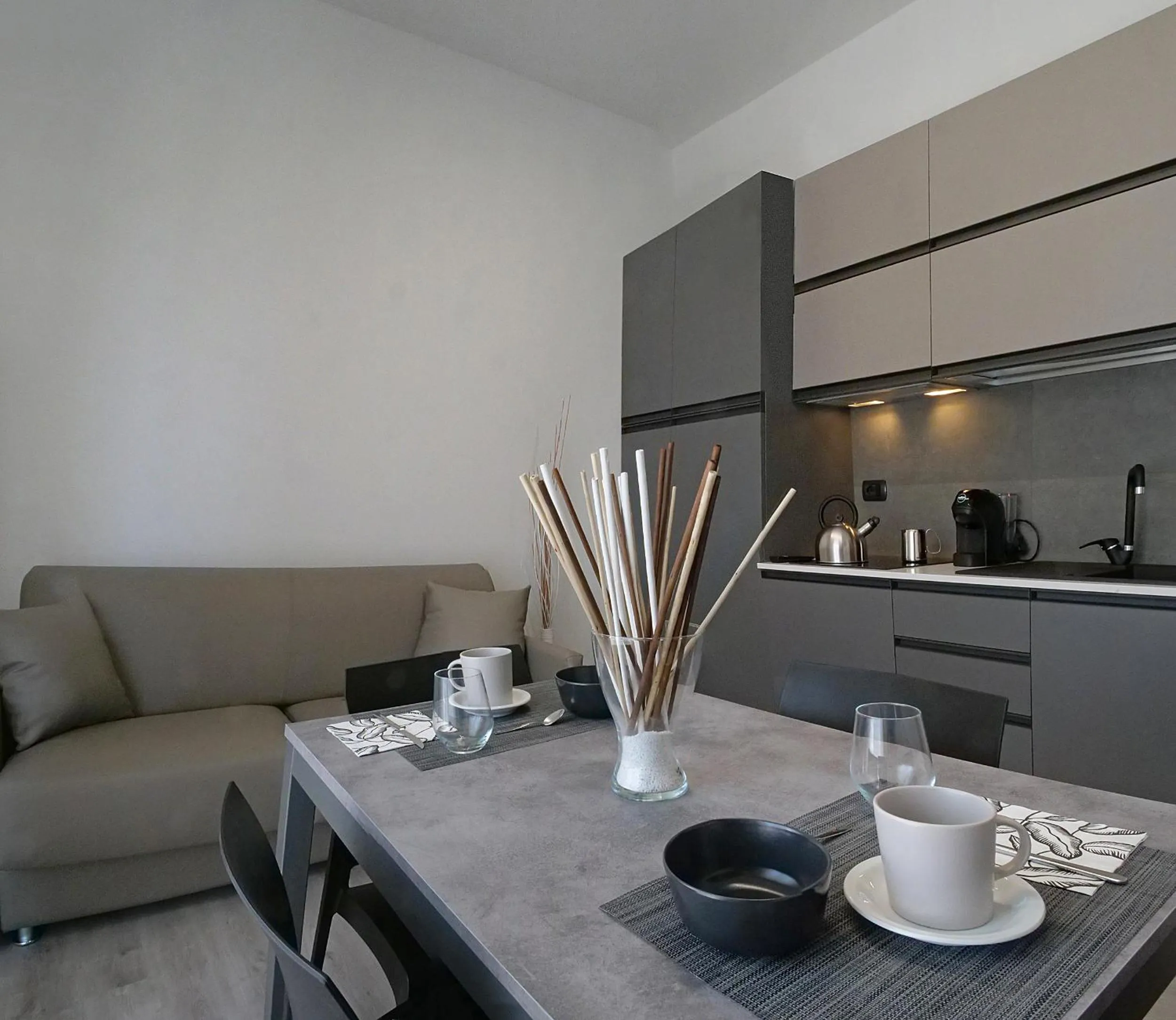 Kitchen or kitchenette in Residence Eden & Spa