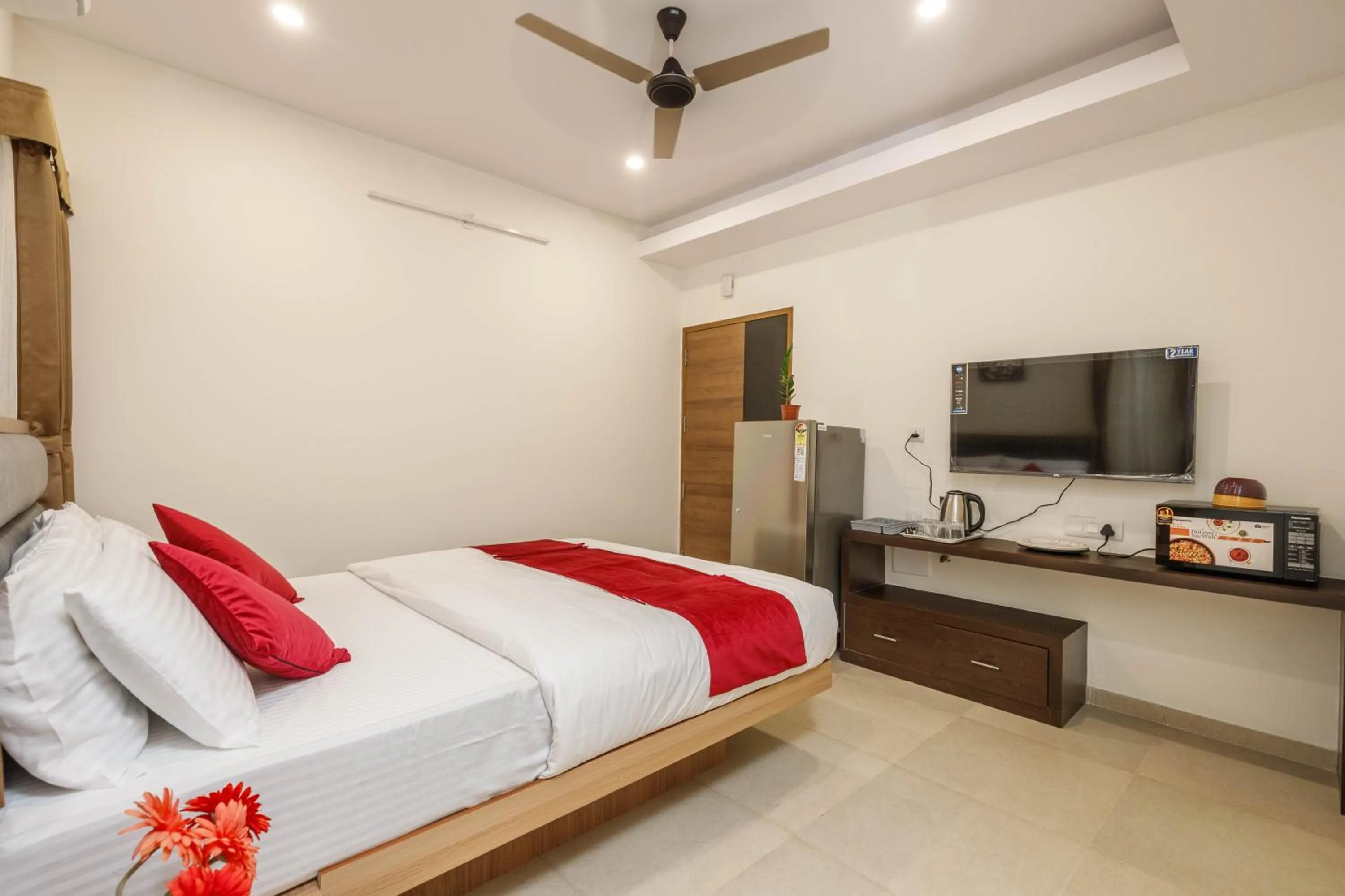 Bed in Sunlight Serviced Apartments