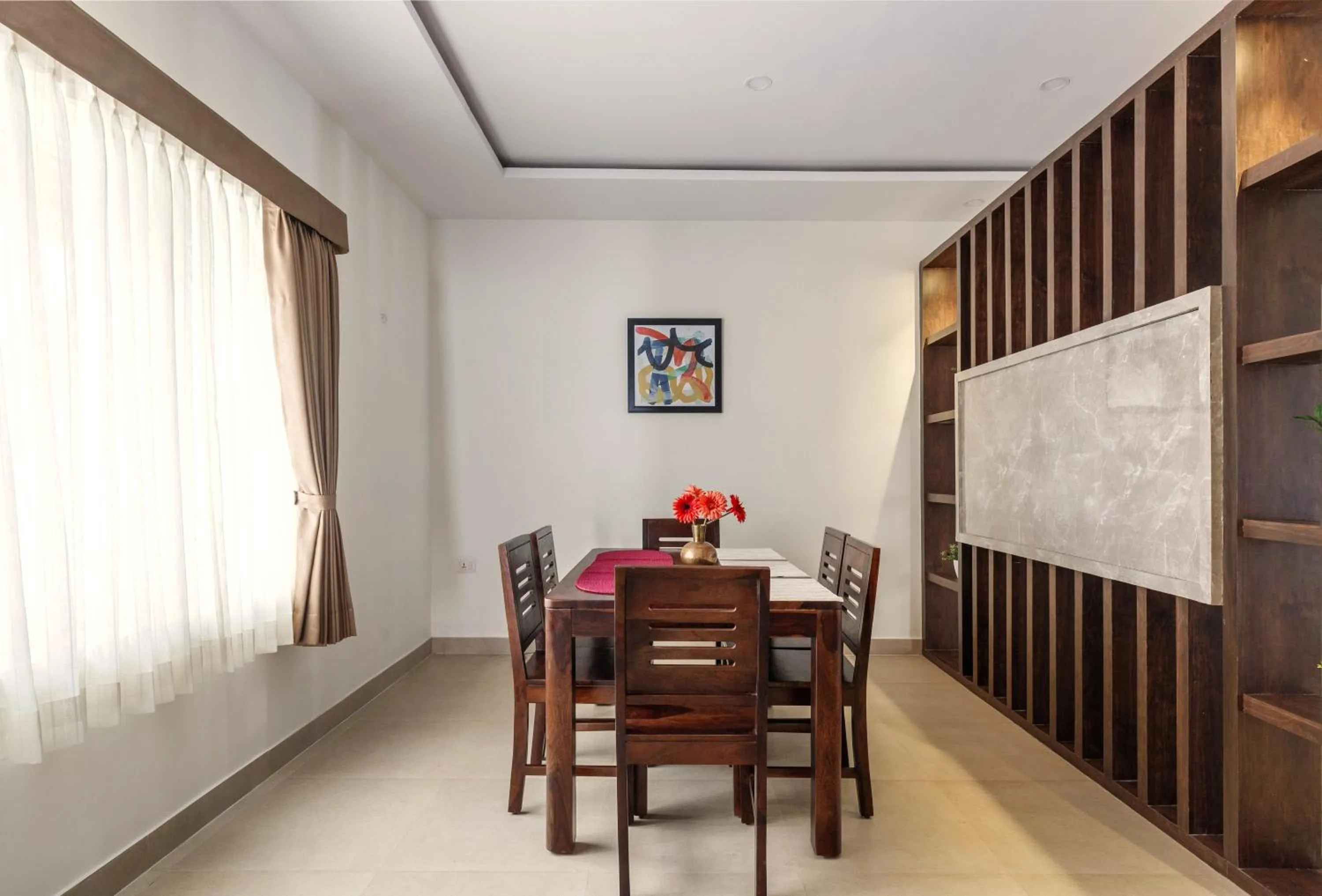 Dining area in Sunlight Serviced Apartments