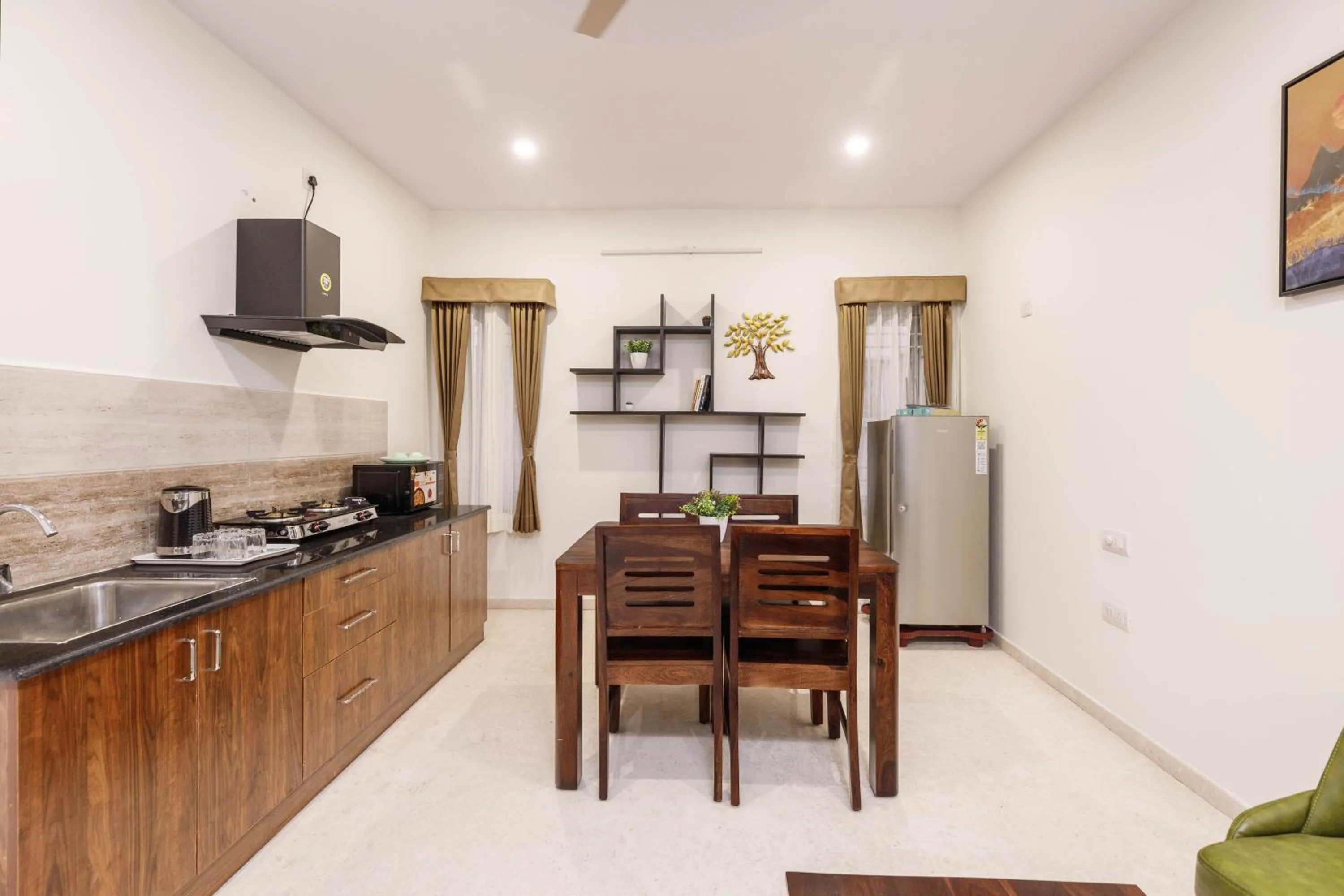 Kitchen or kitchenette in Sunlight Serviced Apartments
