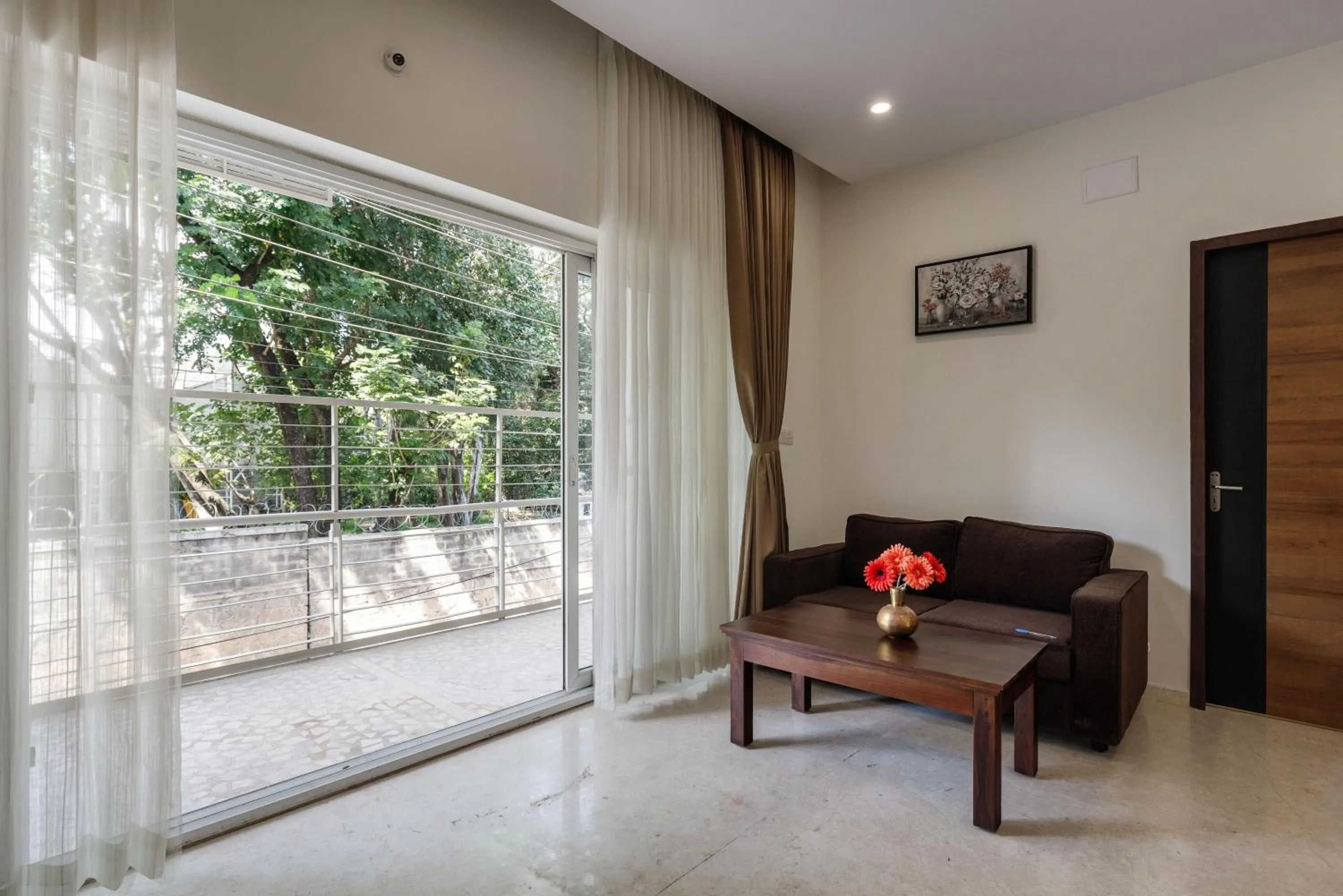 Living room in Sunlight Serviced Apartments