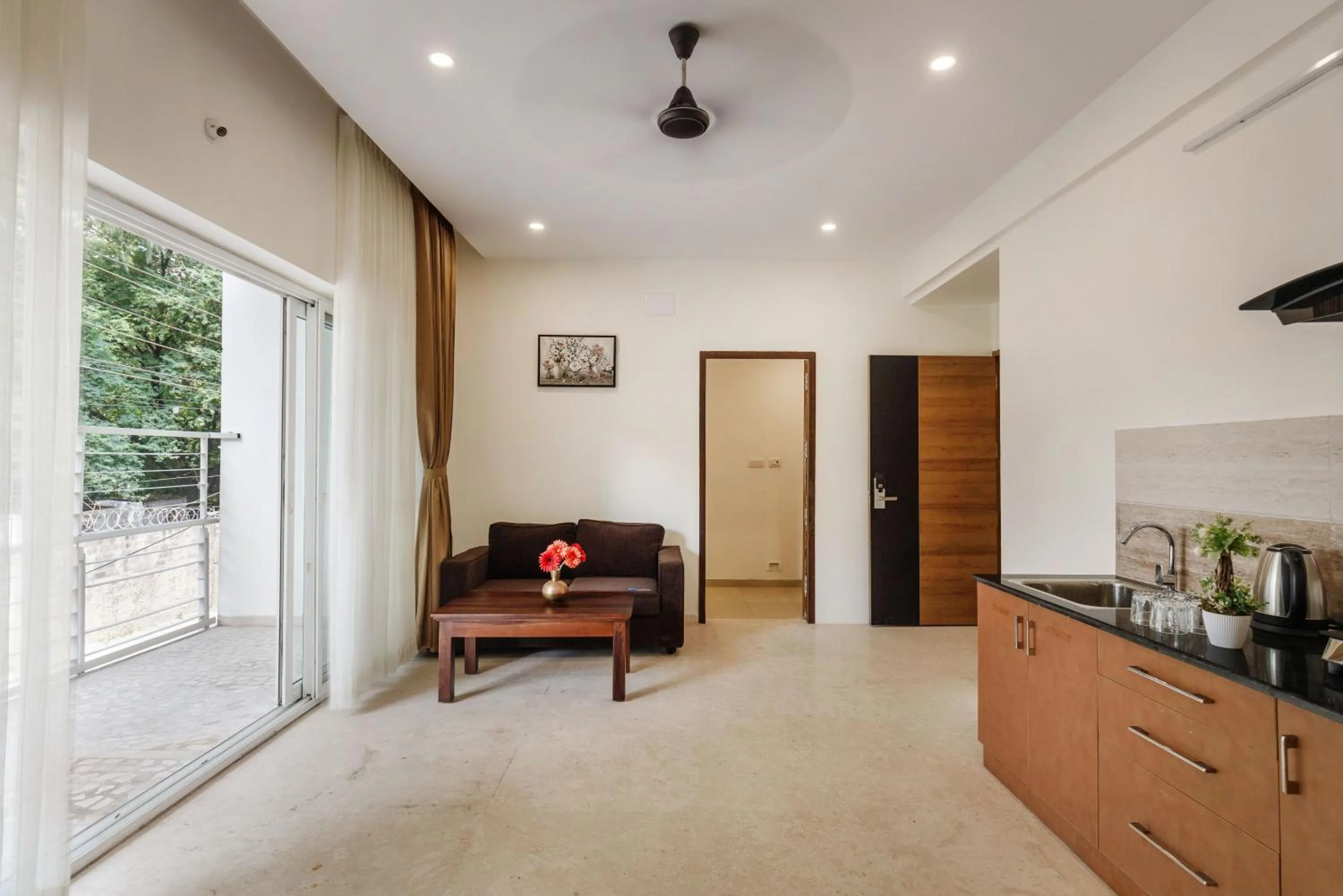 Kitchen or kitchenette in Sunlight Serviced Apartments