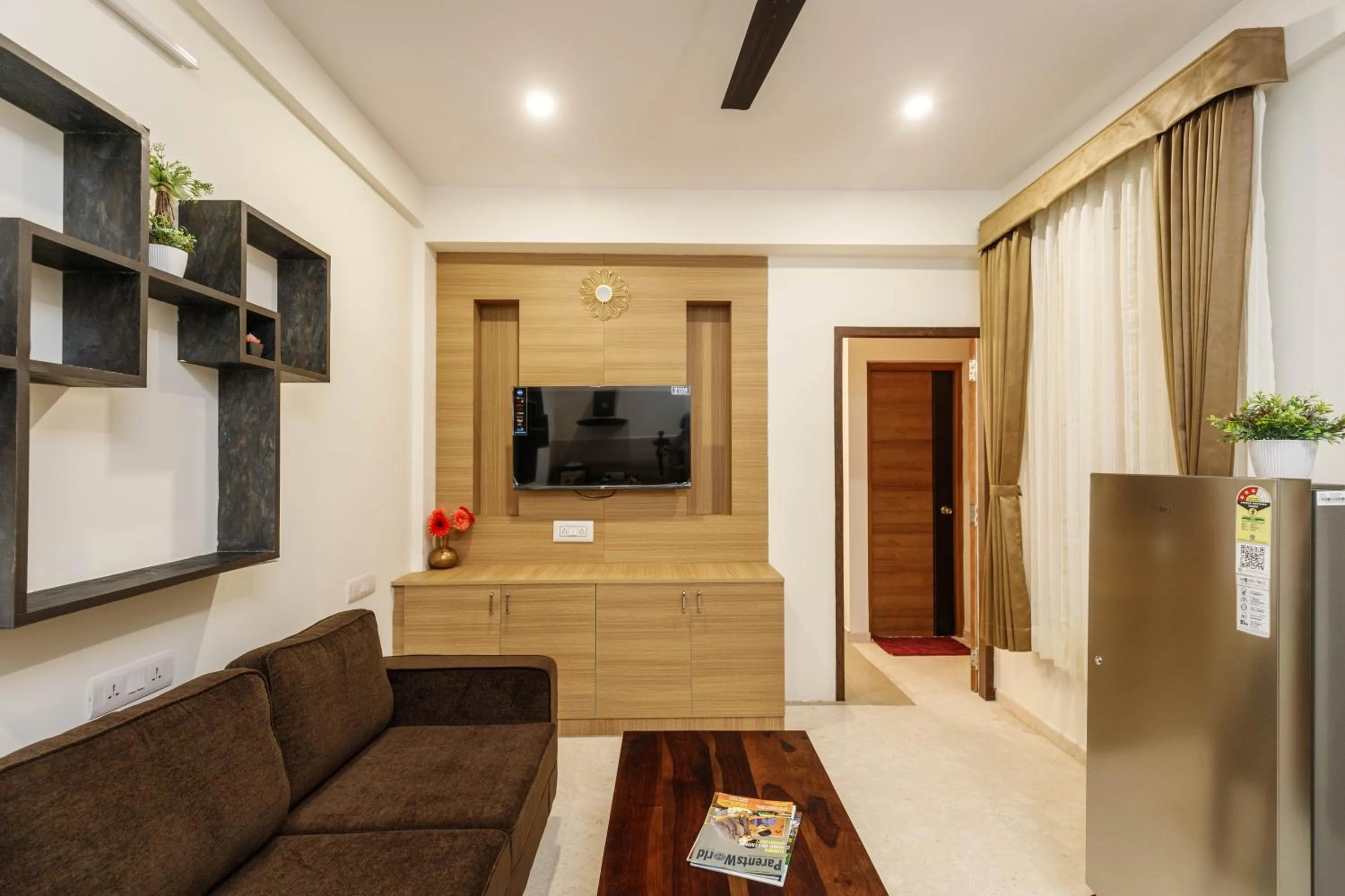 Living room in Sunlight Serviced Apartments