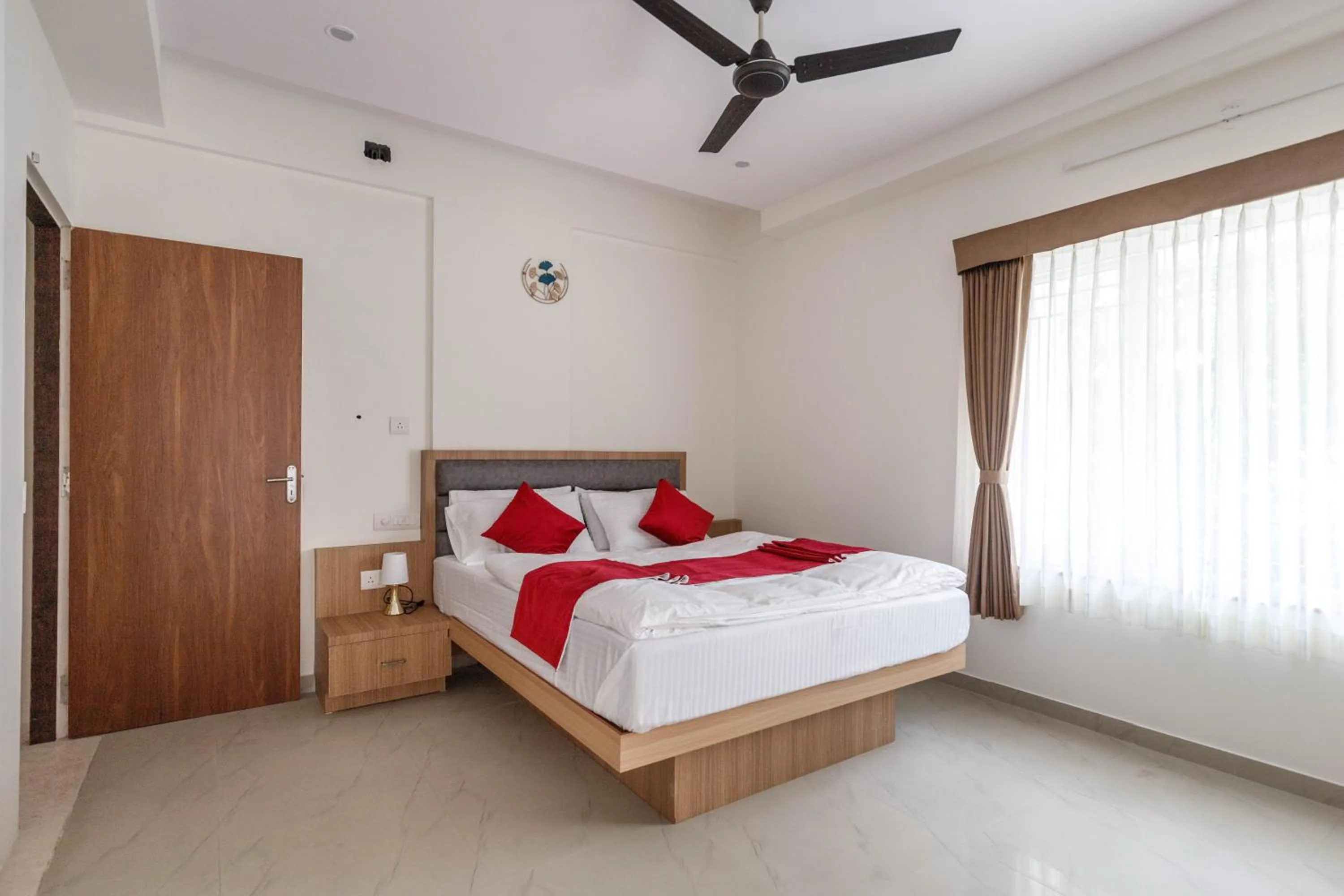 Bed in Sunlight Serviced Apartments