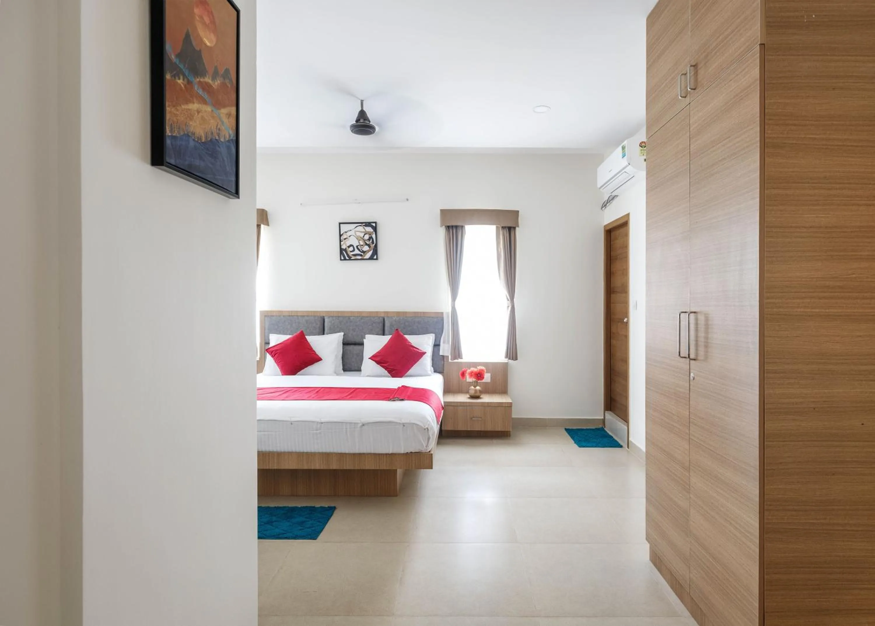 Bedroom, Bed in Sunlight Serviced Apartments
