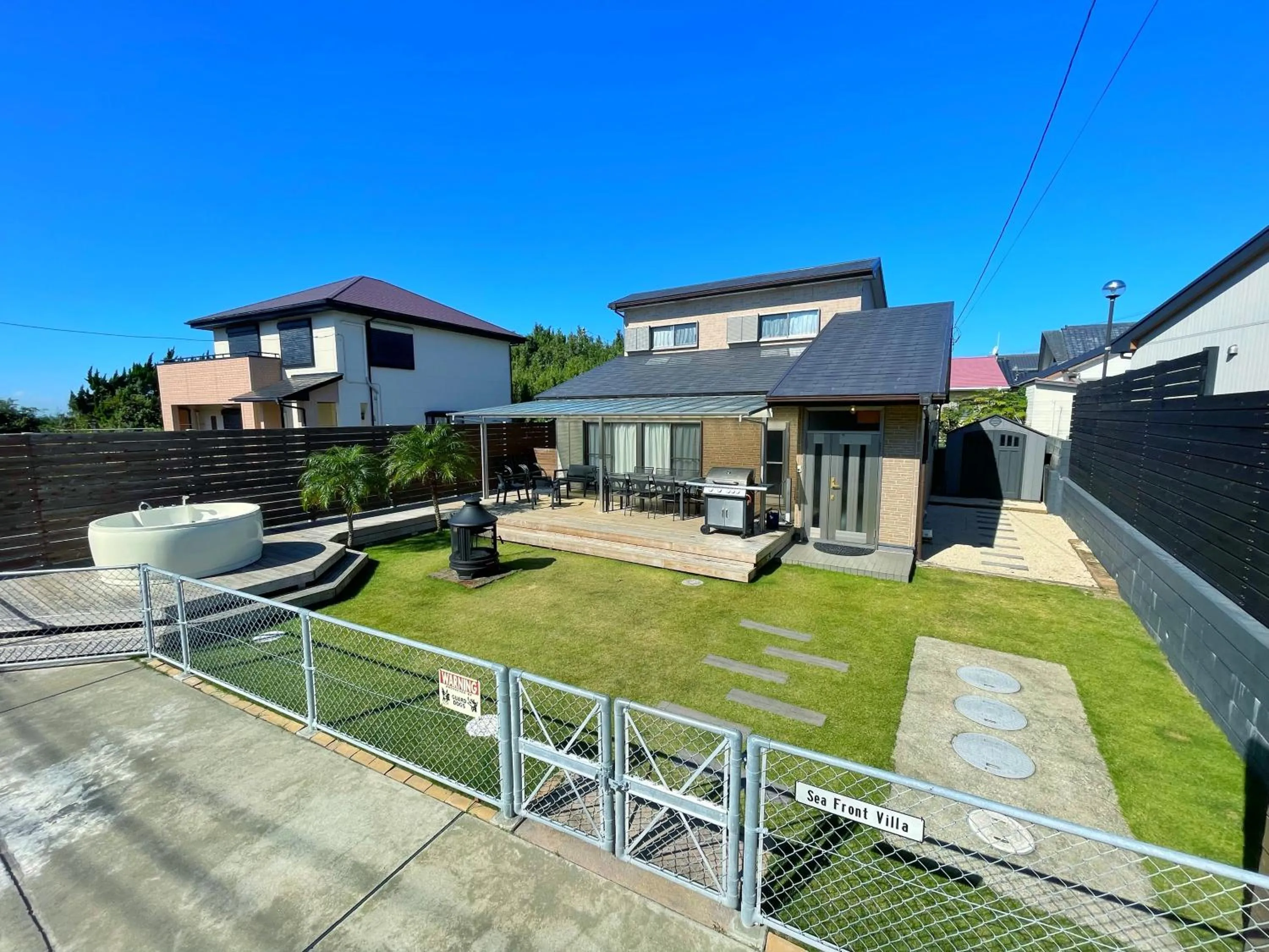 Property building in Sea Front Villa