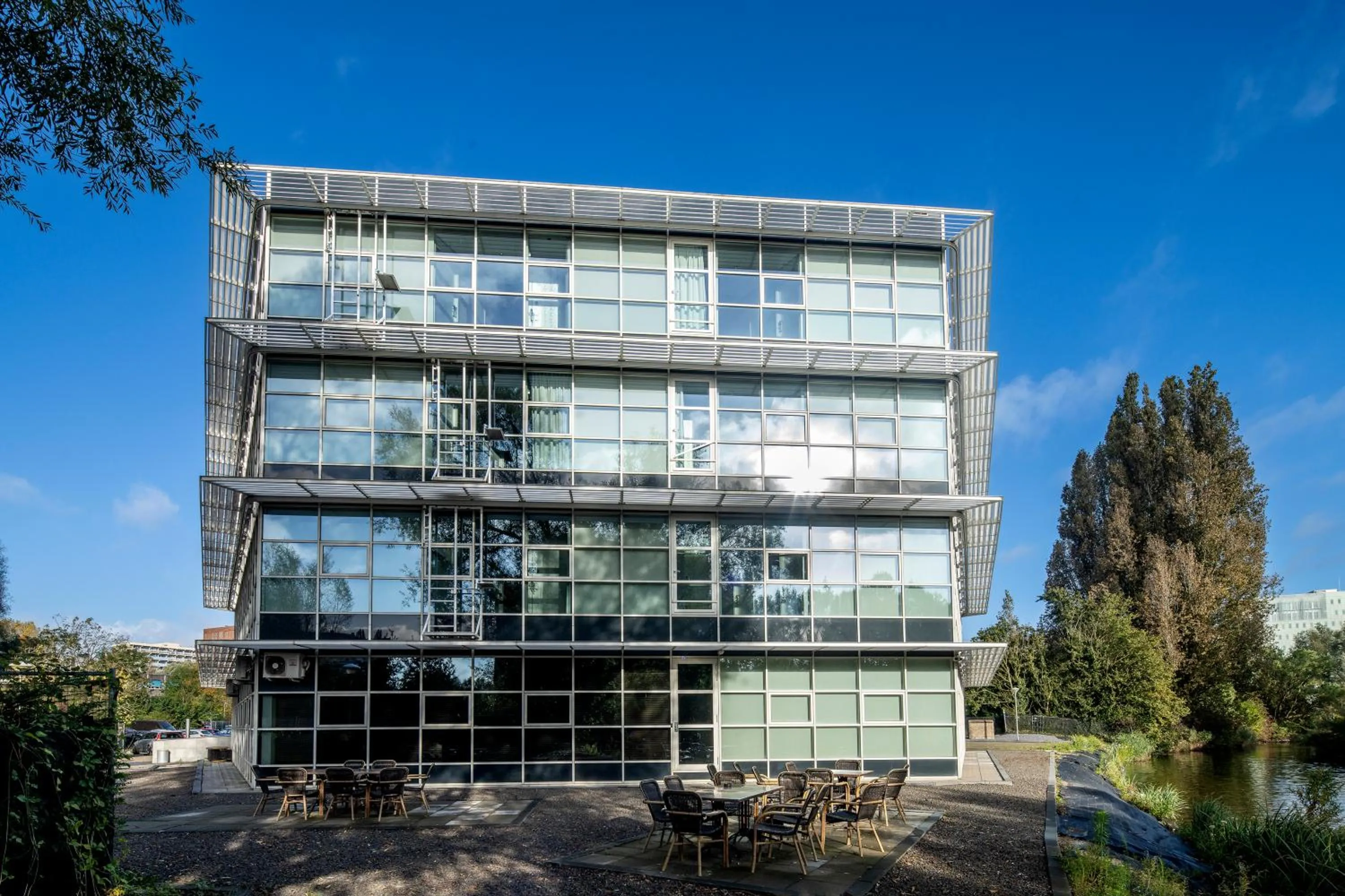 Property building in Diamond Capsule Hotel Amsterdam South