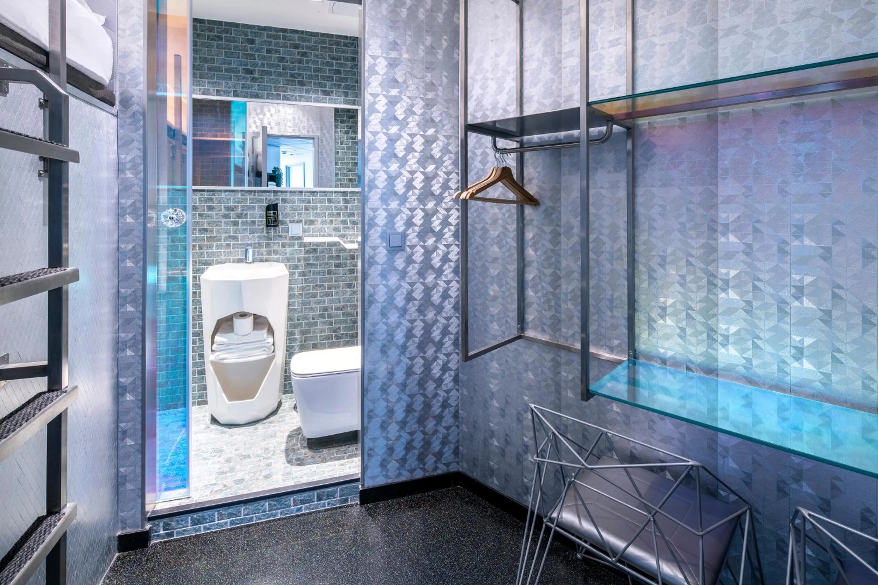 Bedroom in Diamond Capsule Hotel Amsterdam South