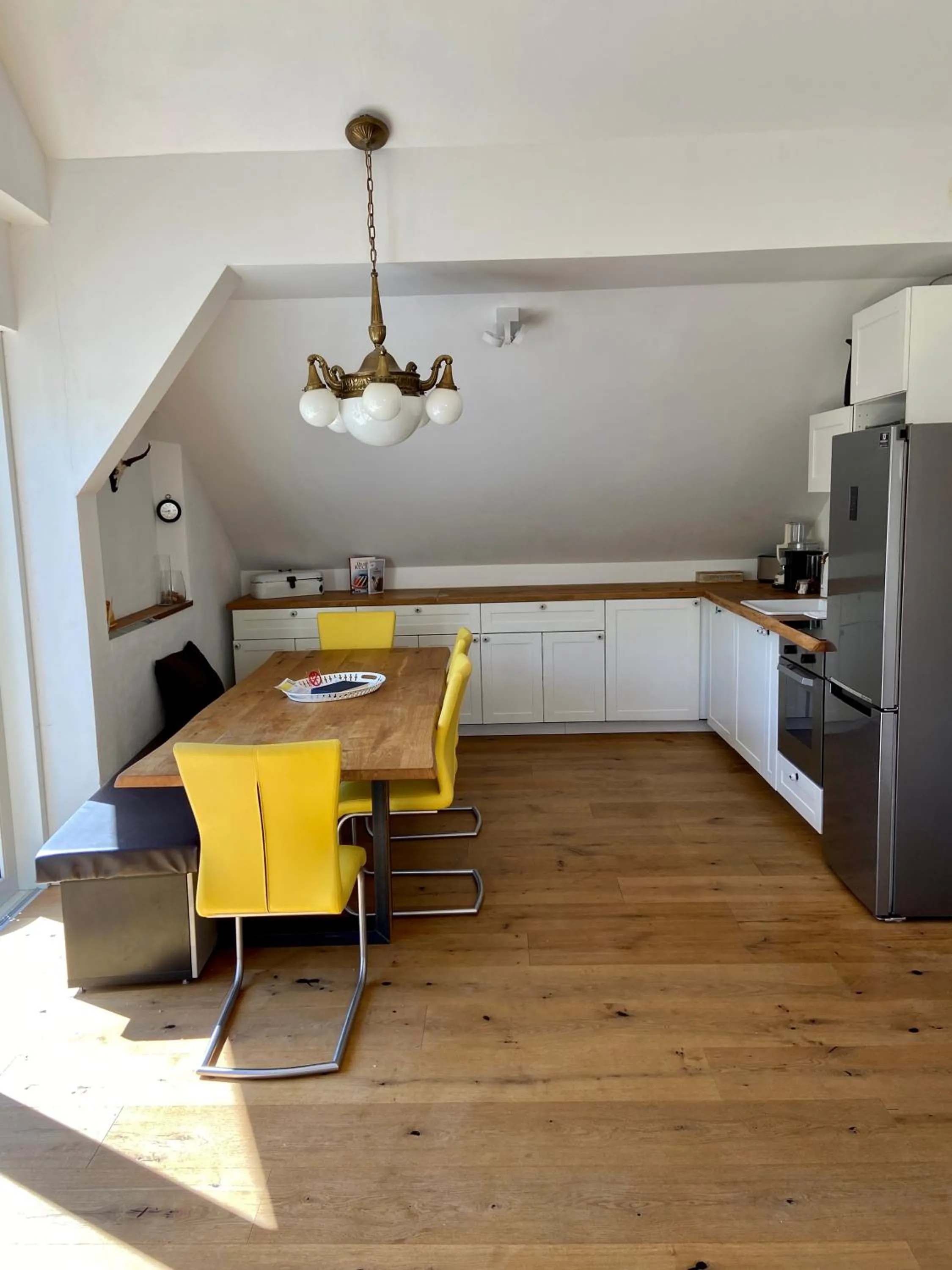Kitchen or kitchenette in Haus Gnigl