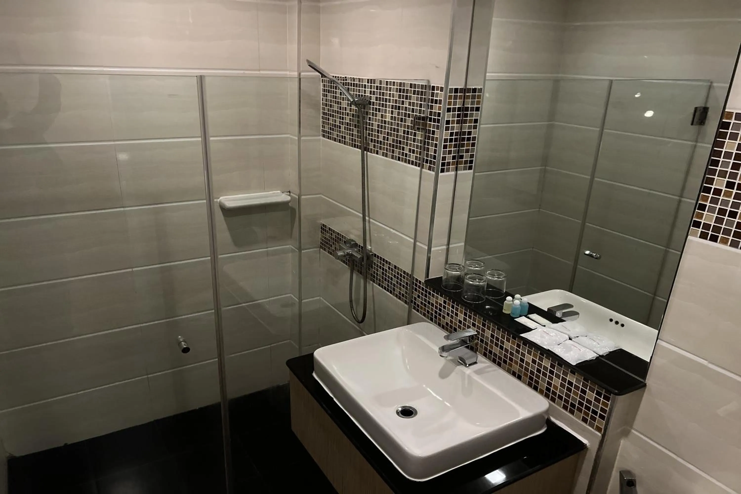 Shower in Delio Boutique Hotel