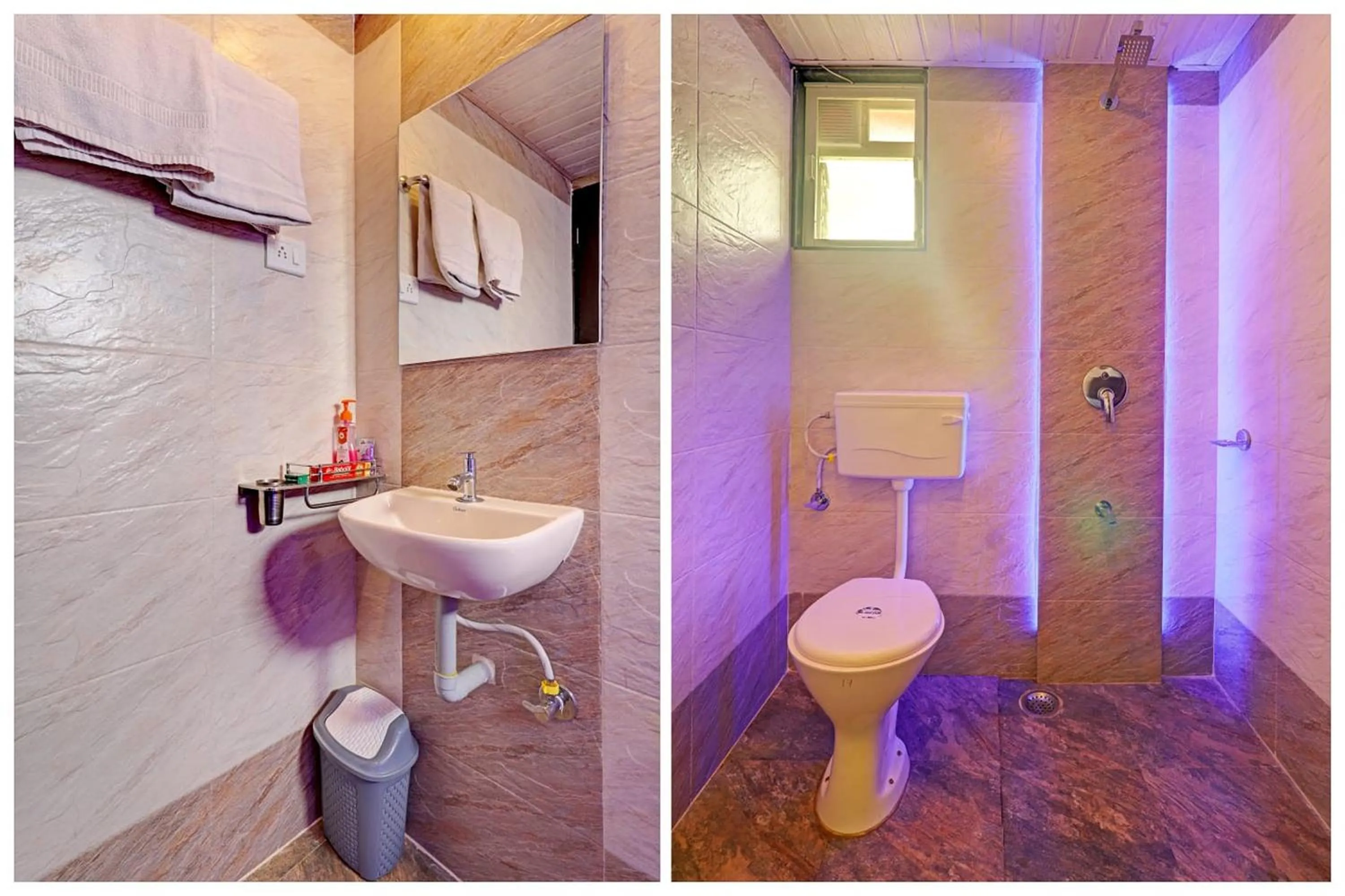 Shower in Strawberry Land Resort