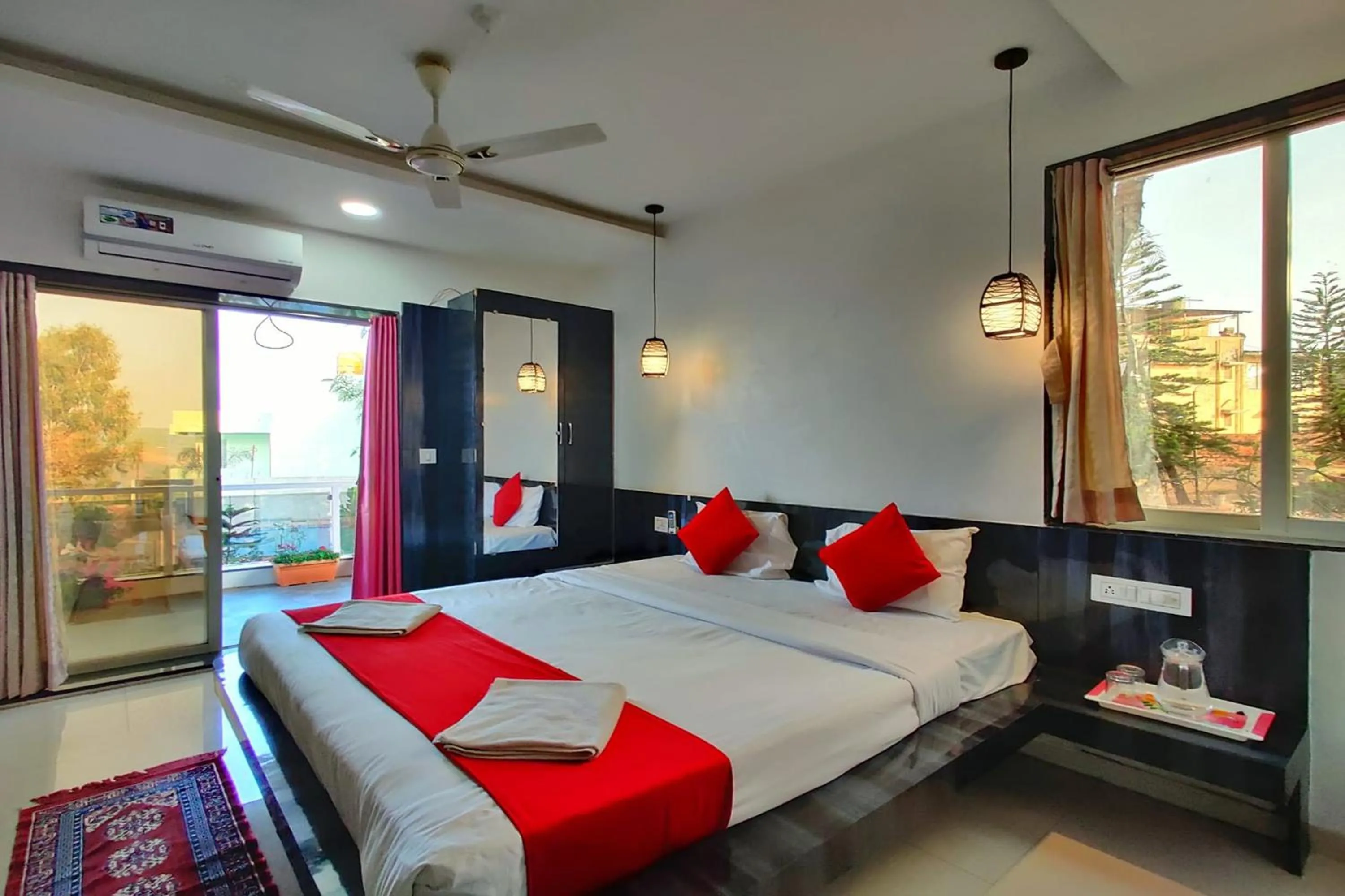 Bed in Strawberry Land Resort