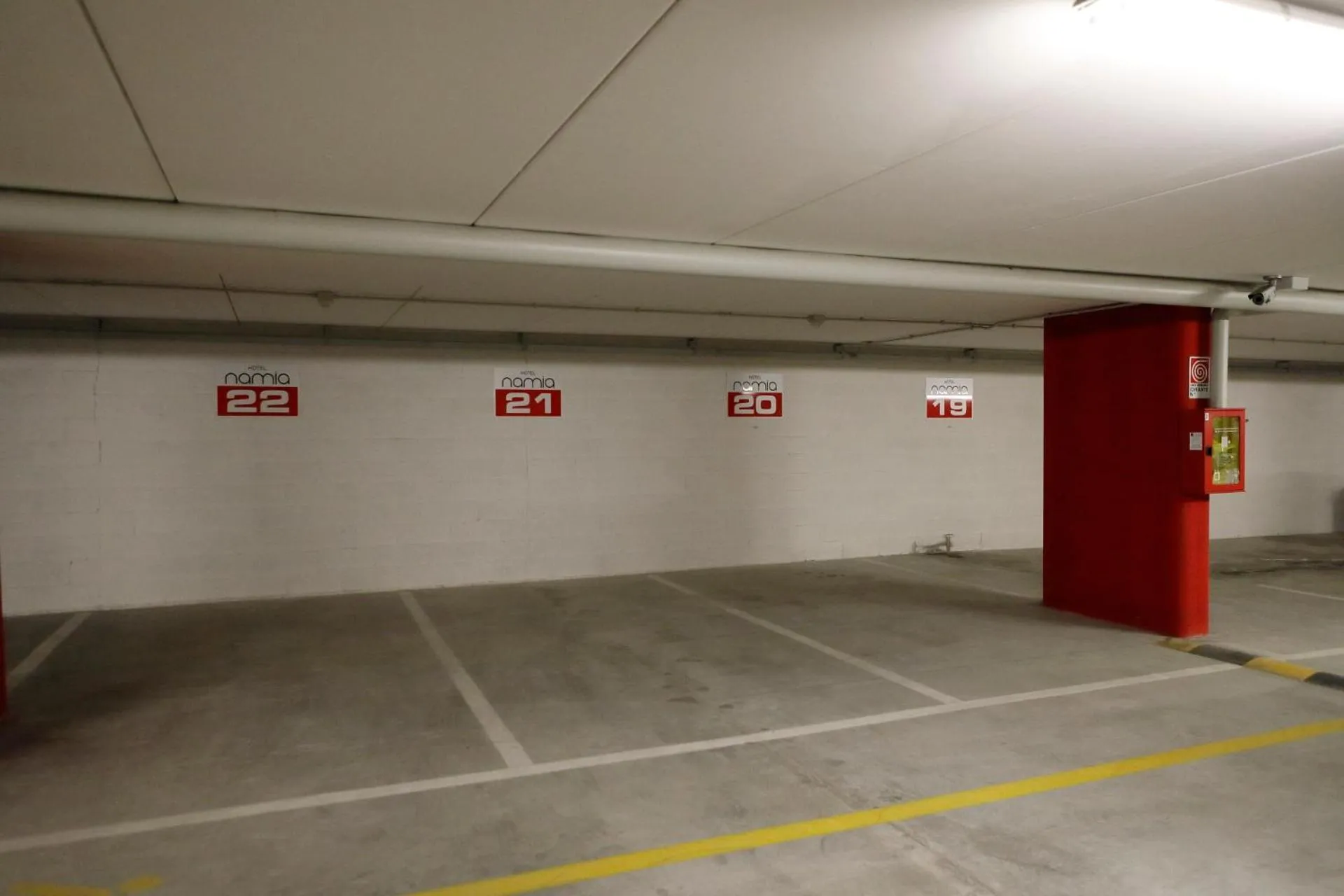 Parking in Hotel Namia by Dori