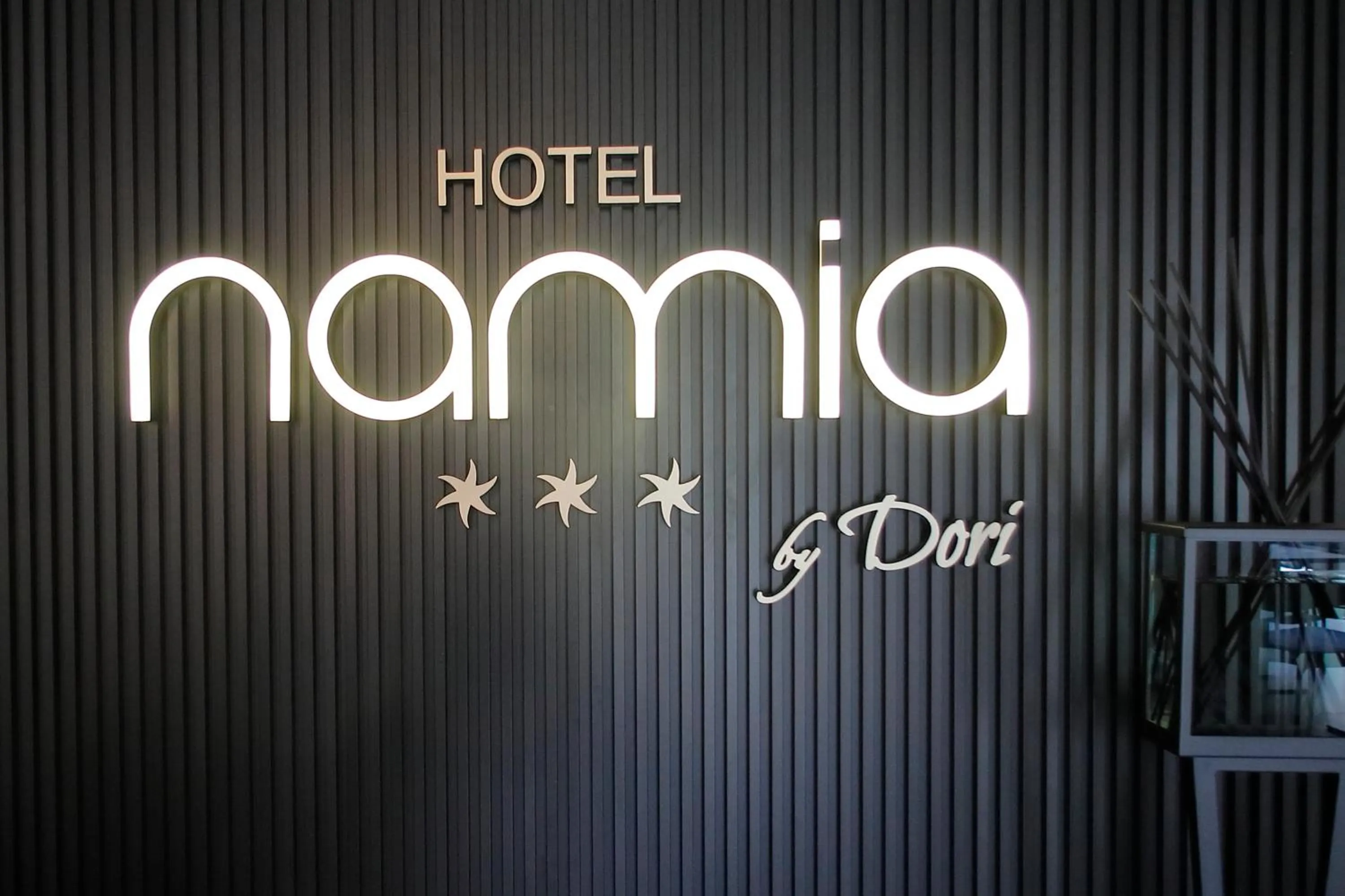 Property logo or sign in Hotel Namia by Dori