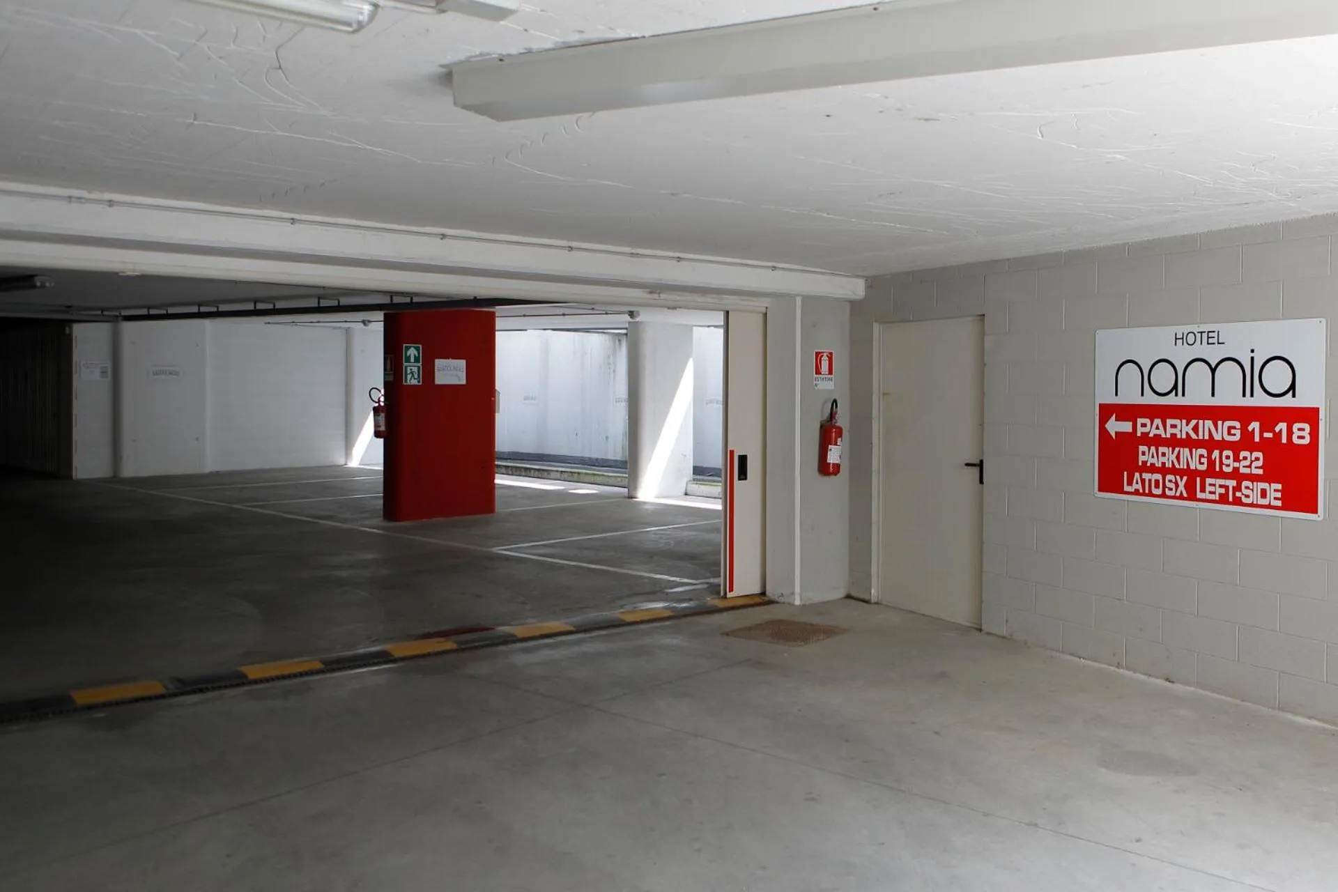 Parking in Hotel Namia by Dori