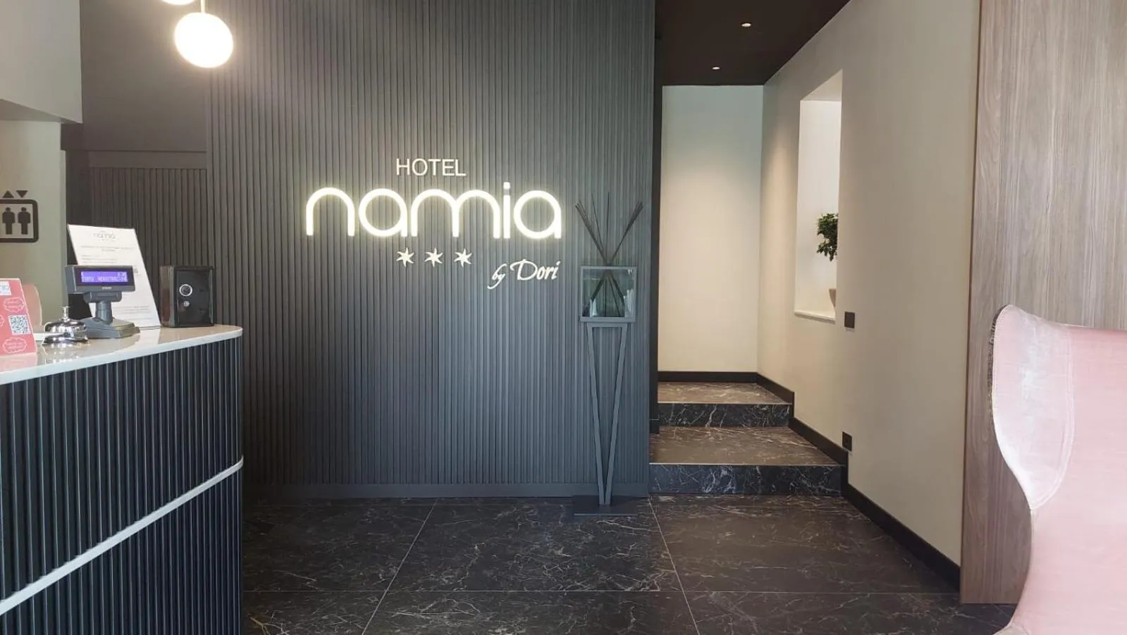Property logo or sign in Hotel Namia by Dori