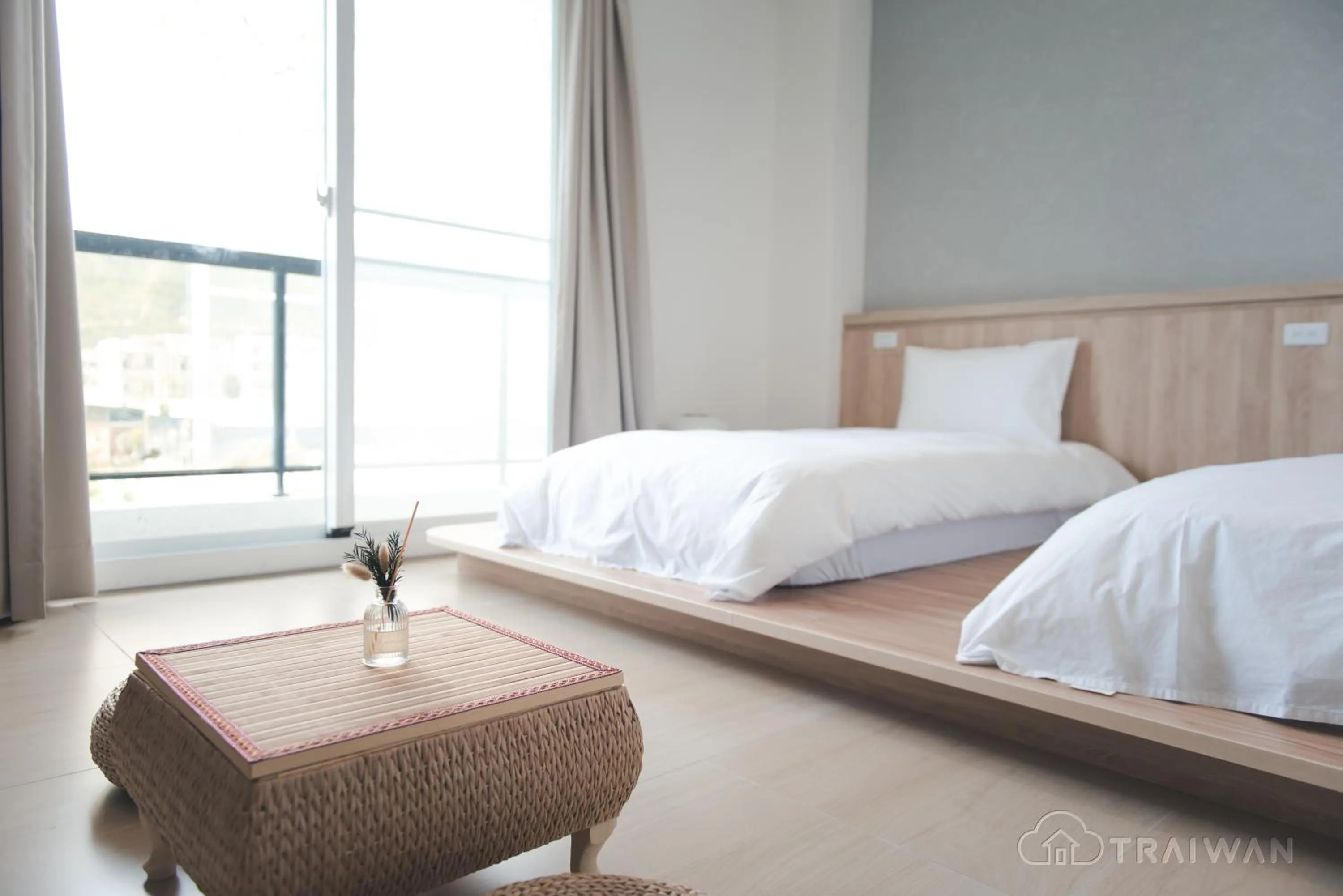 Bed in Ying Yue Homestay 台東縣登記民宿2029號