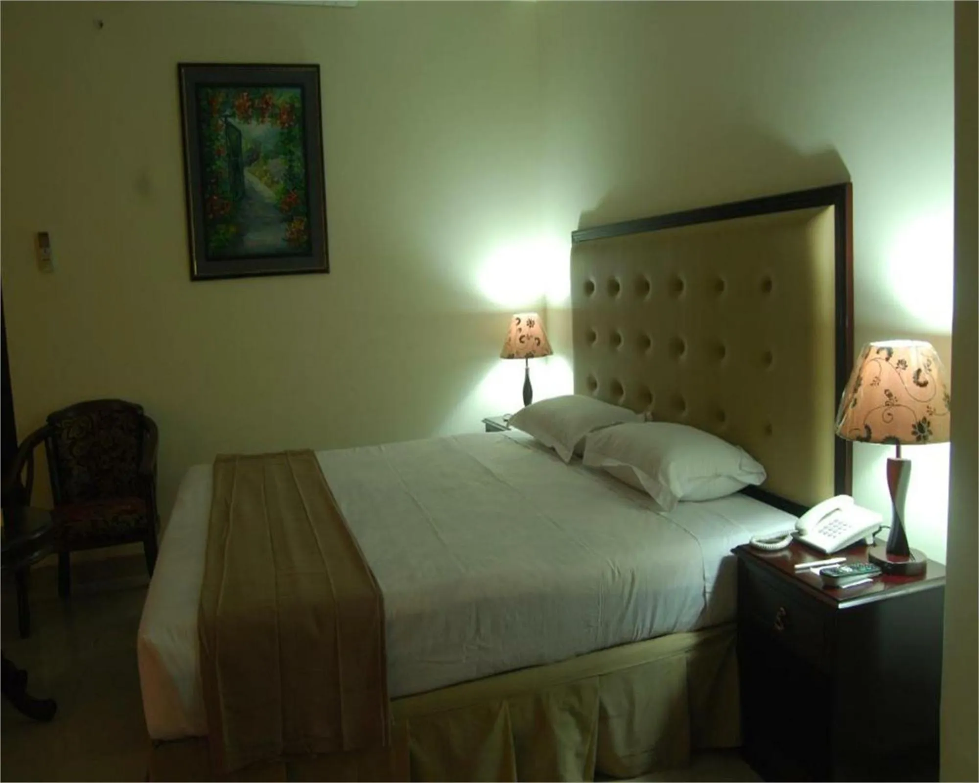 Bed in Ambassador Residency